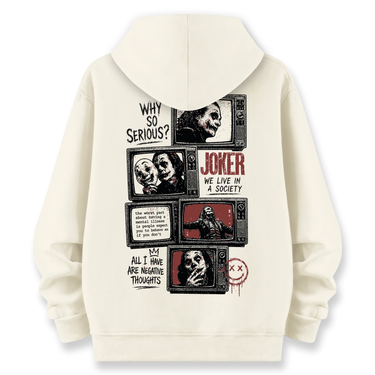 Joker II - Oversize Bol Kalıp Hoodie