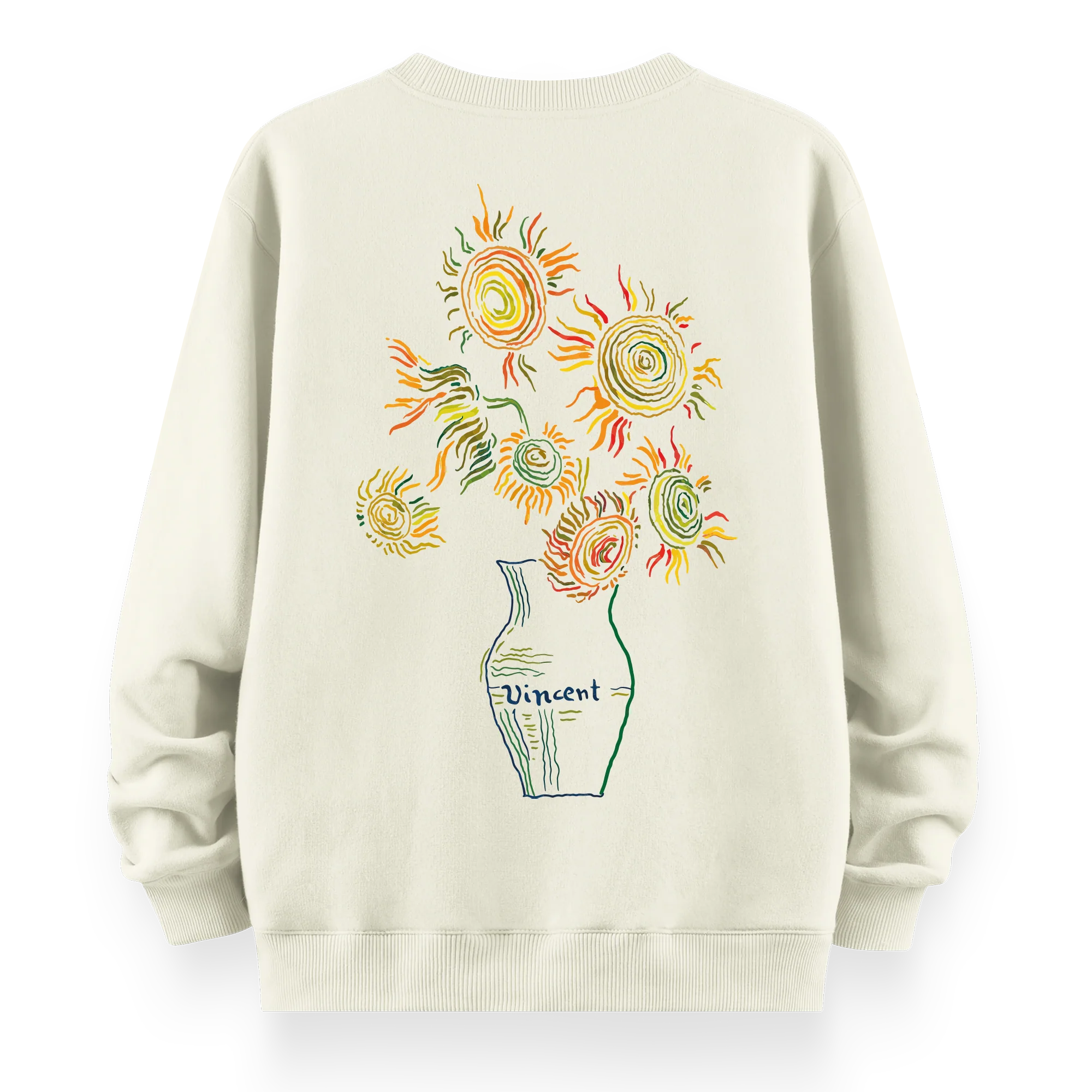 Vincent - Oversize Bol Kalıp Sweatshirt