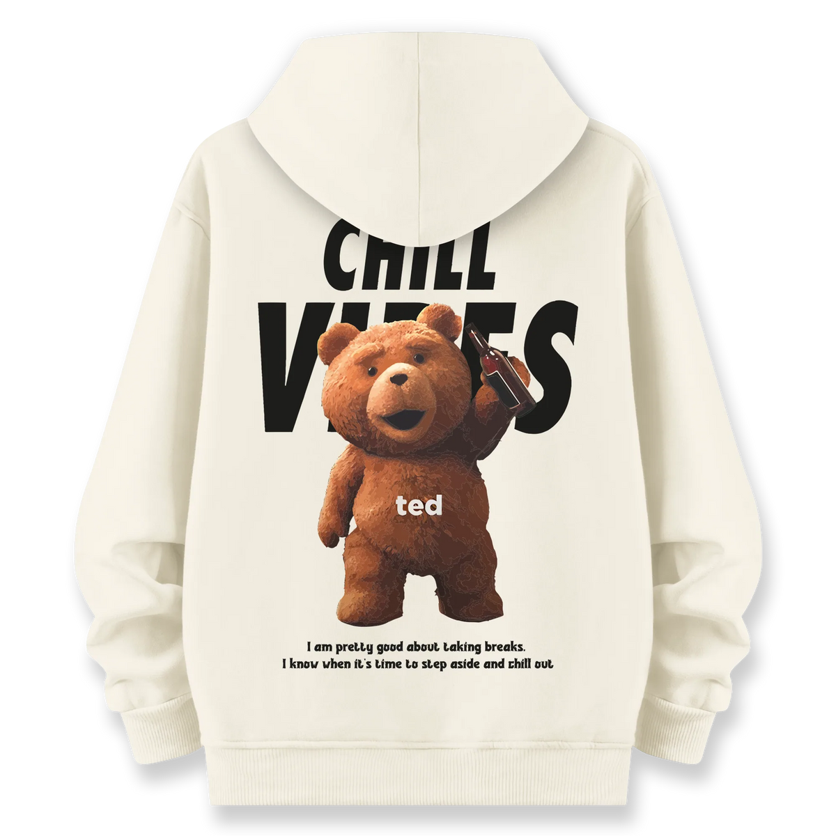 Ted Bear - Oversize Bol Kalıp Hoodie