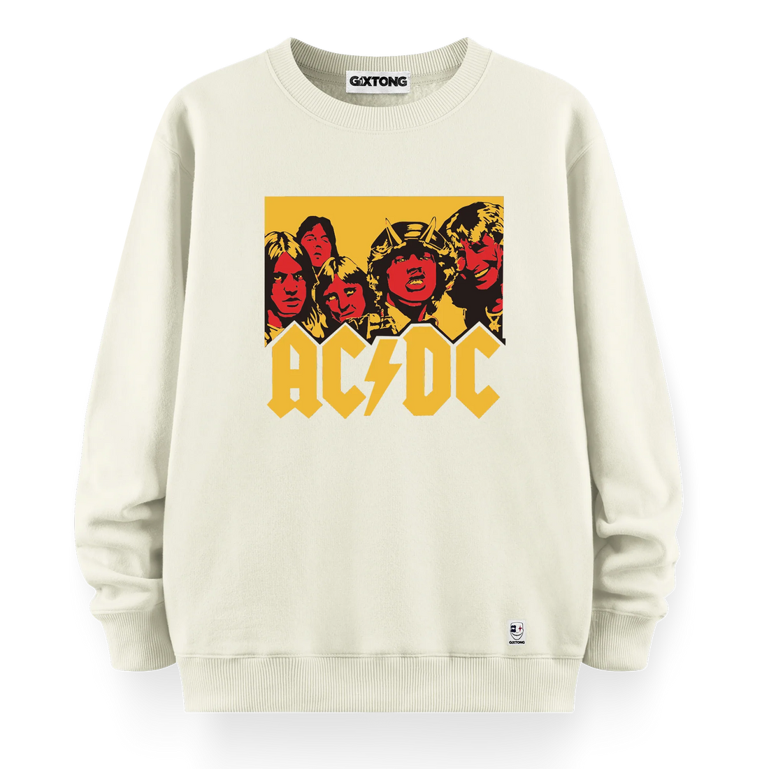 ACDC - Oversize Bol Kalıp Sweatshirt