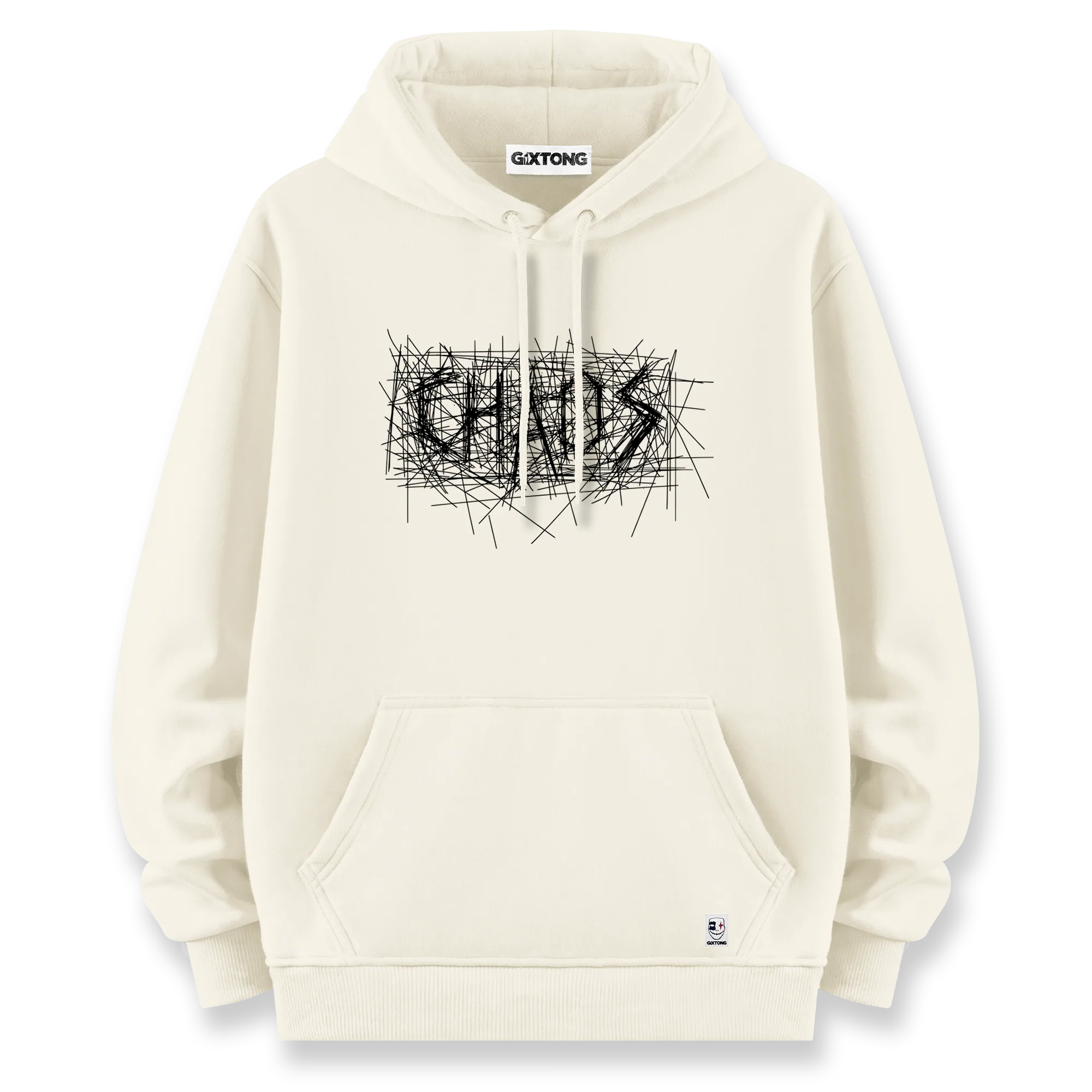 Chaos - Oversize Bol Kalıp Hoodie
