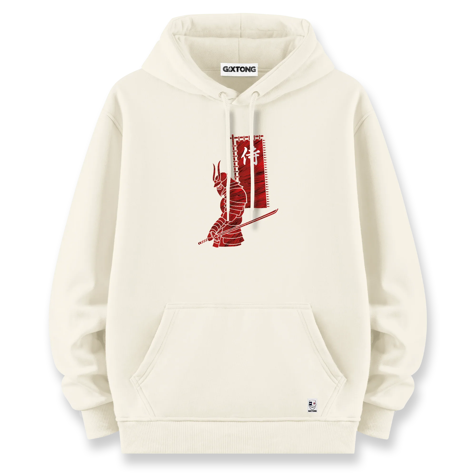 Red Samurai - Oversize Bol Kalıp Hoodie