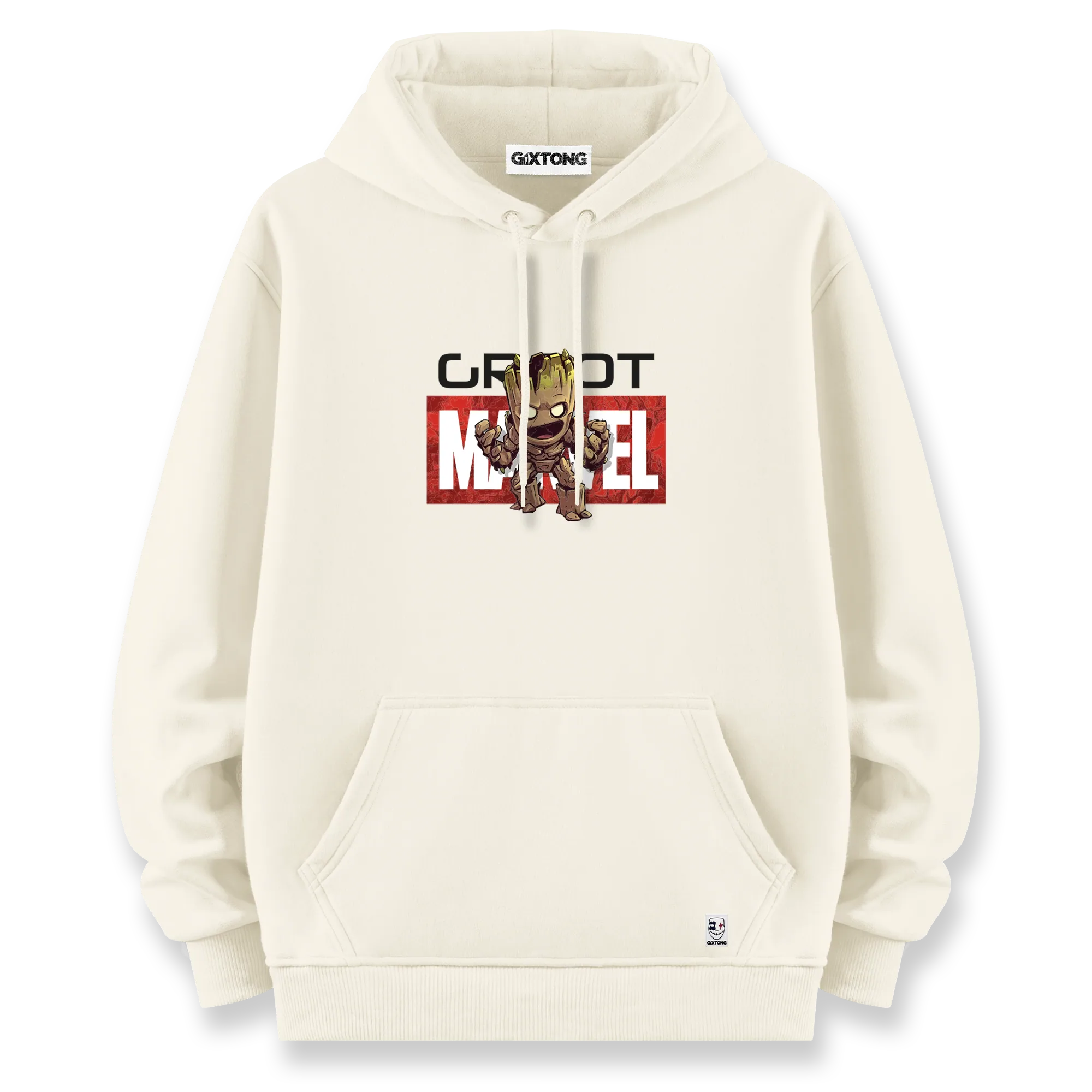 Marvel Groot - Oversize Bol Kalıp Hoodie