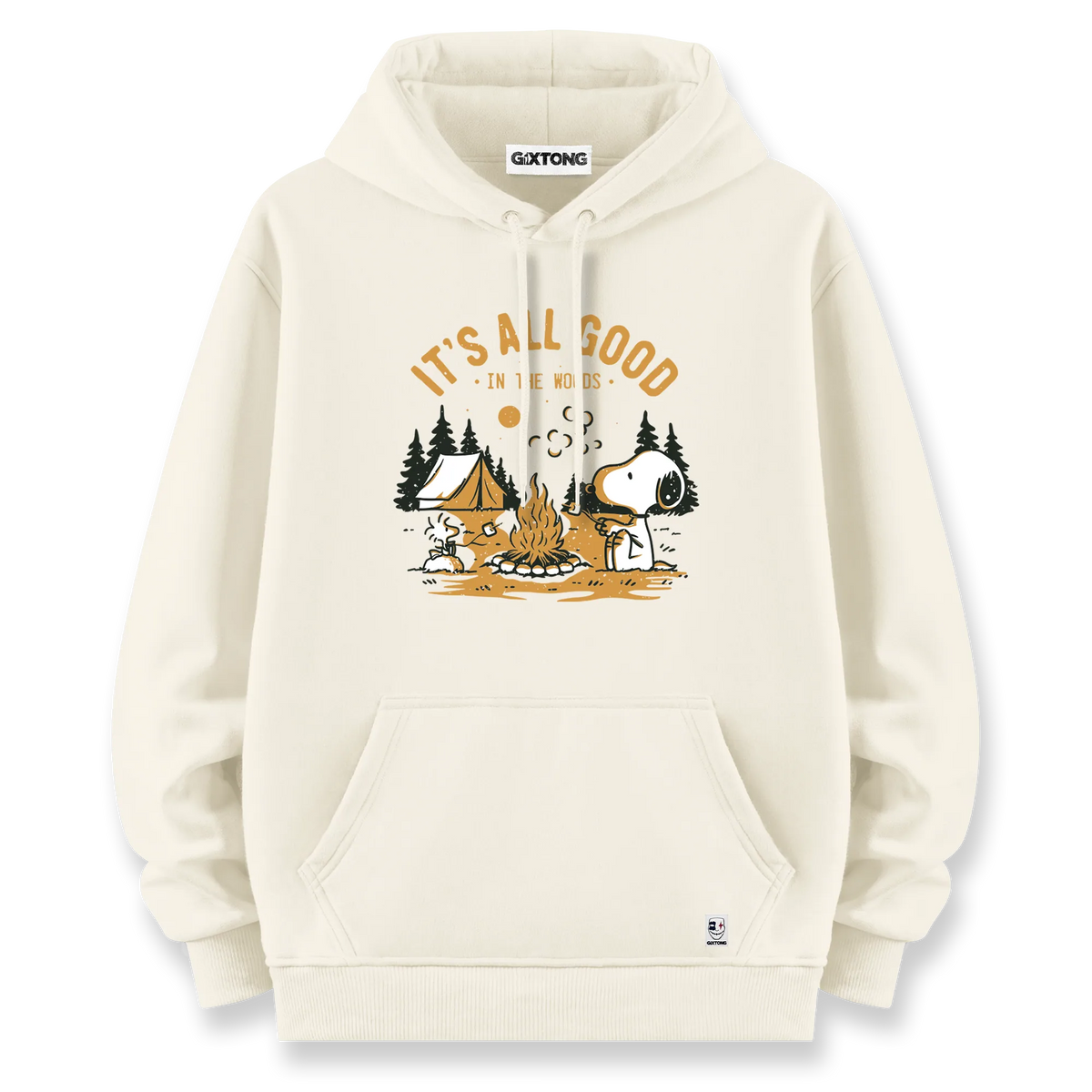 Camp Snoopy - Oversize Bol Kalıp Hoodie