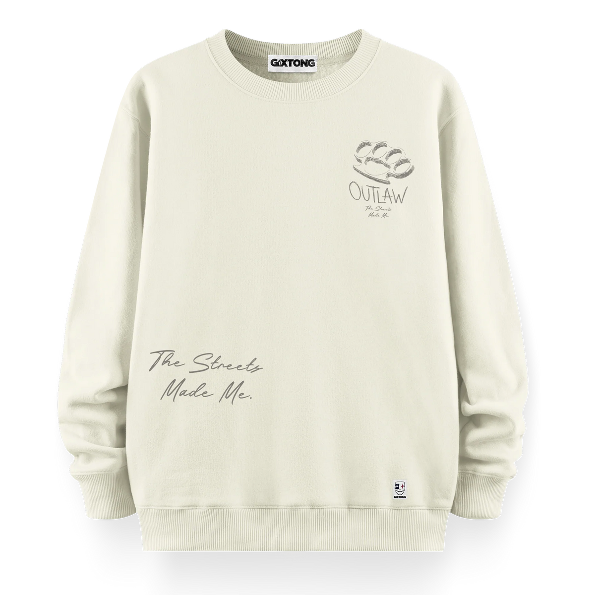 Outlaw - Oversize Bol Kalıp Sweatshirt