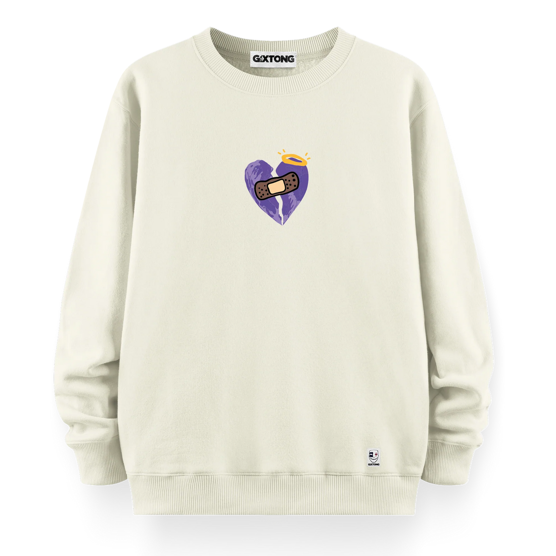 Love Tape - Oversize Bol Kalıp Sweatshirt
