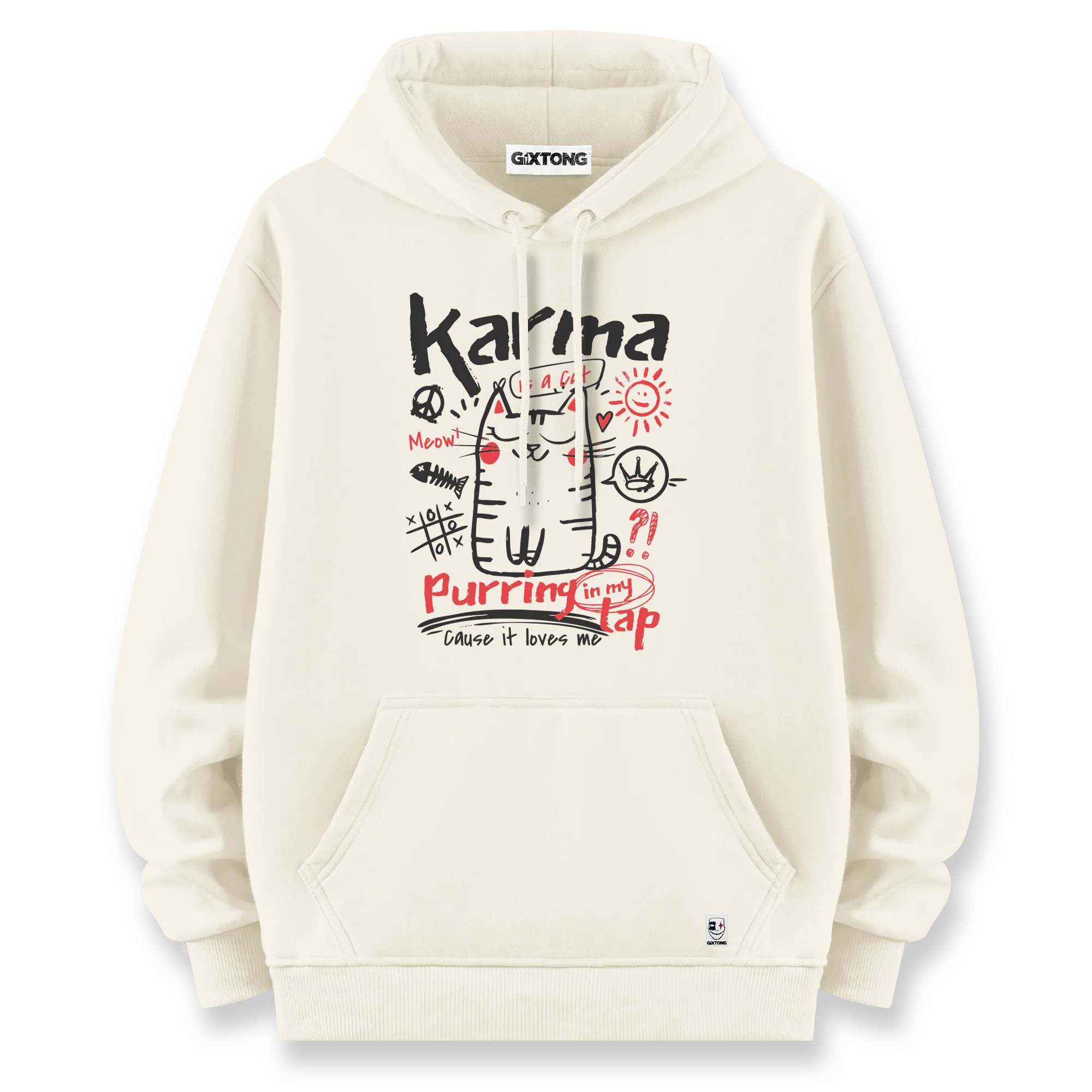 Karma - Oversize Bol Kalıp Hoodie