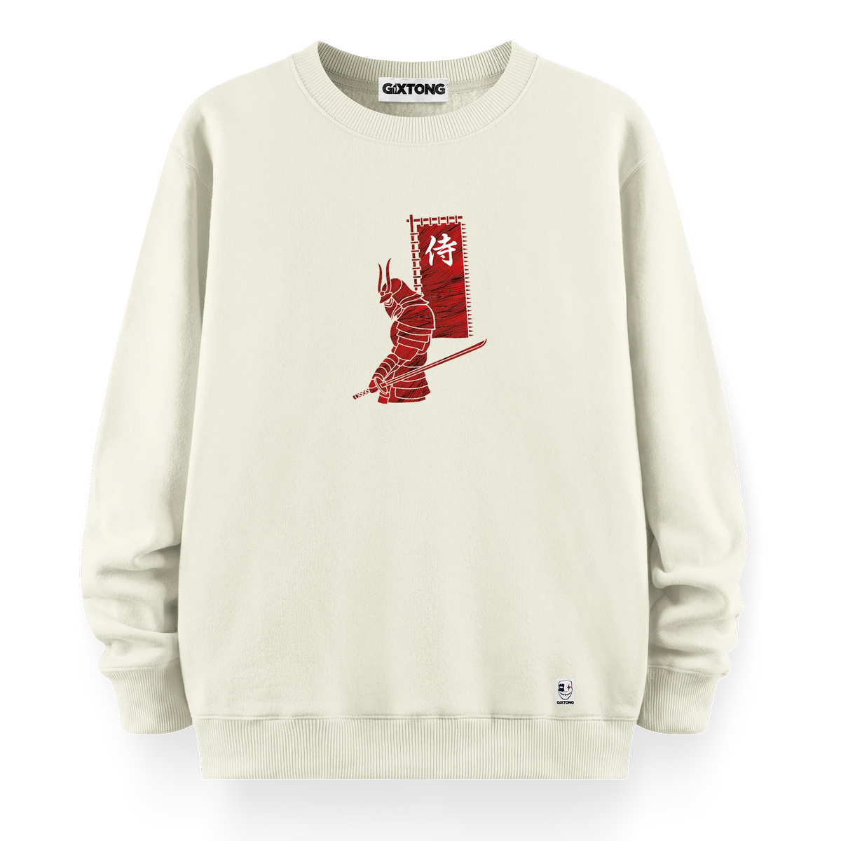 Red Samurai - Oversize Bol Kalıp Sweatshirt