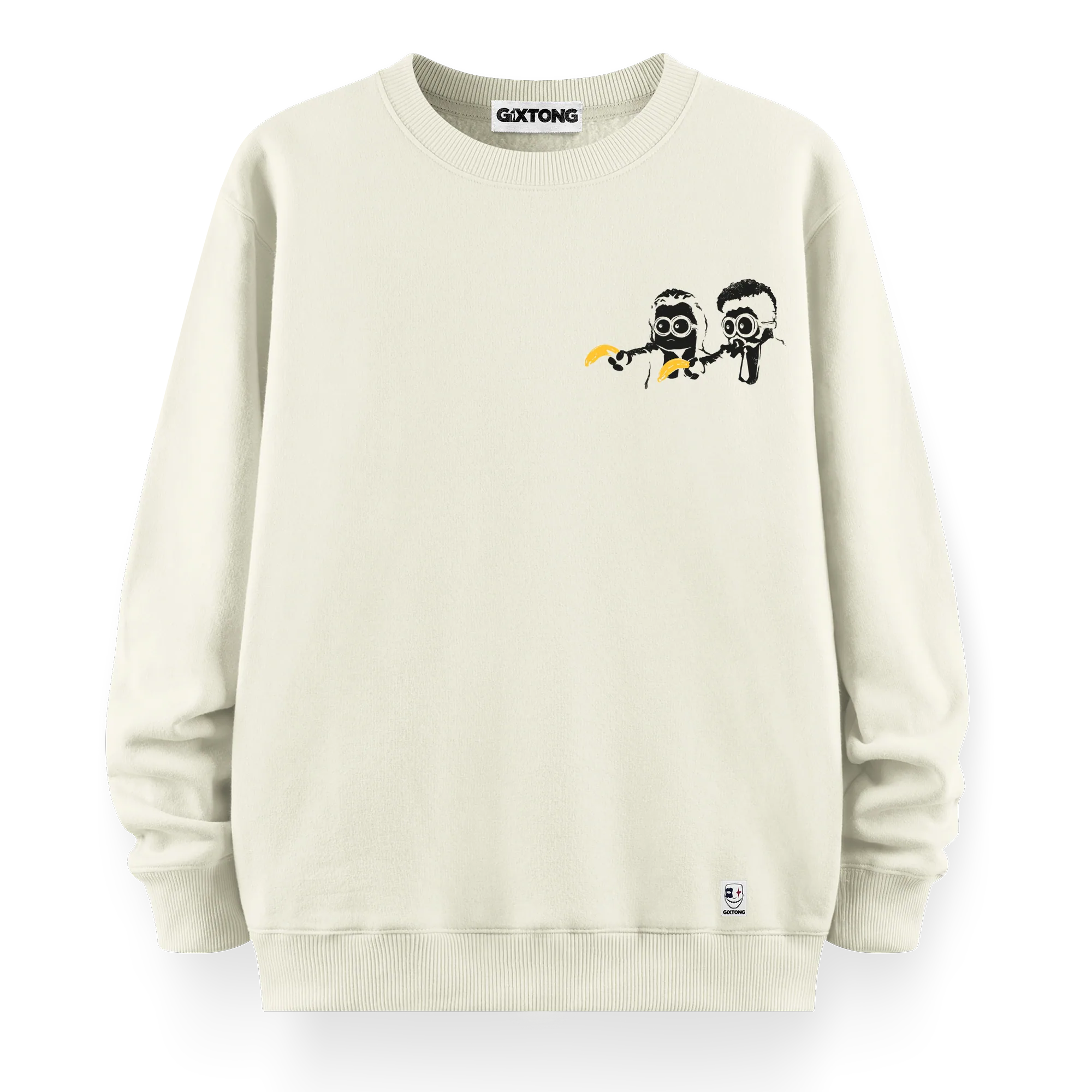 Fiction Minion - Oversize Bol Kalıp Sweatshirt