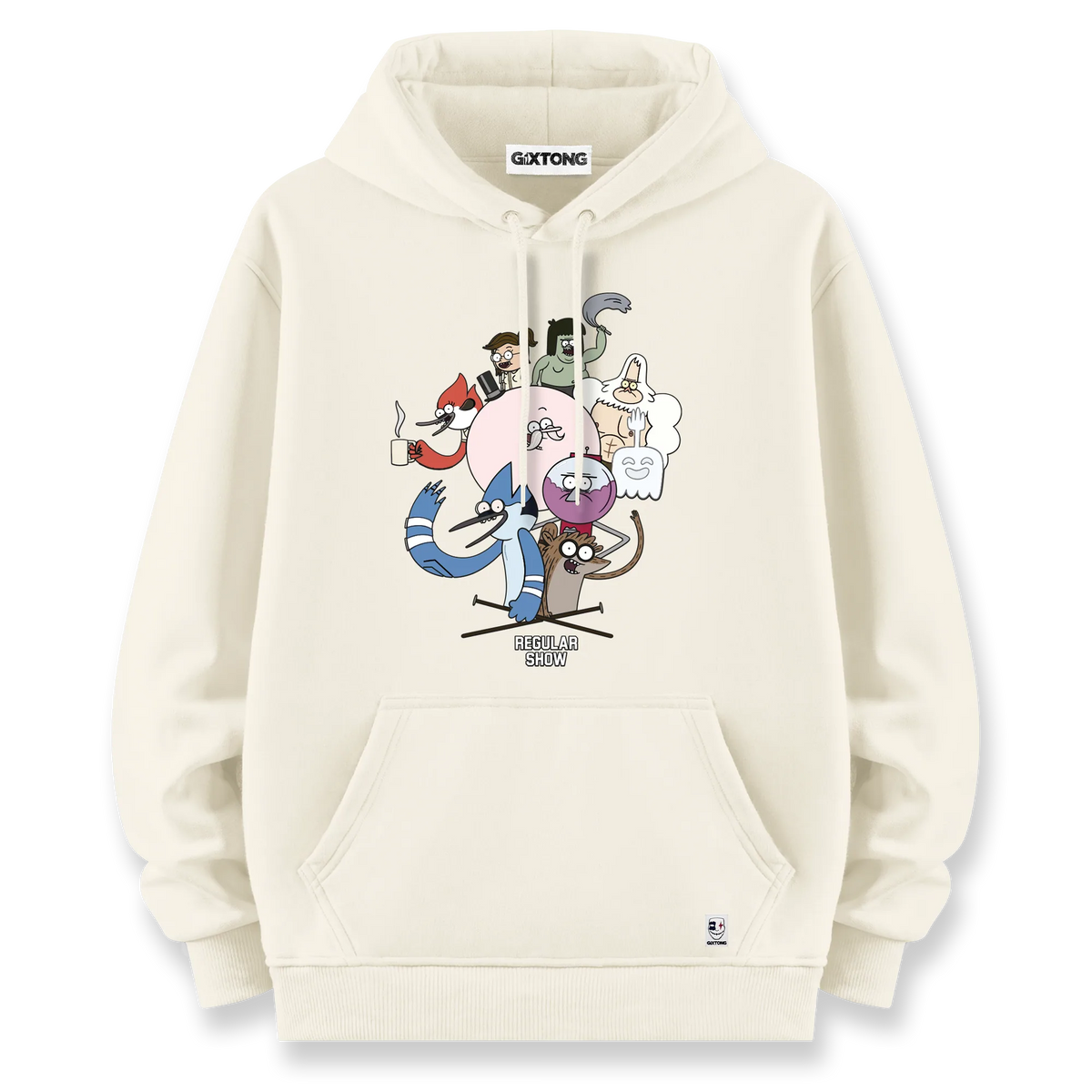 Regular Show - Oversize Bol Kalıp Hoodie