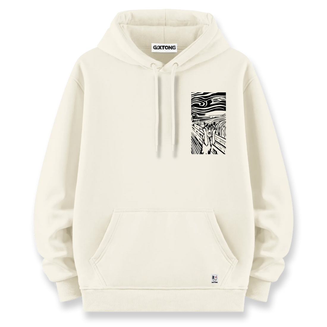 Scream - Oversize Bol Kalıp Hoodie