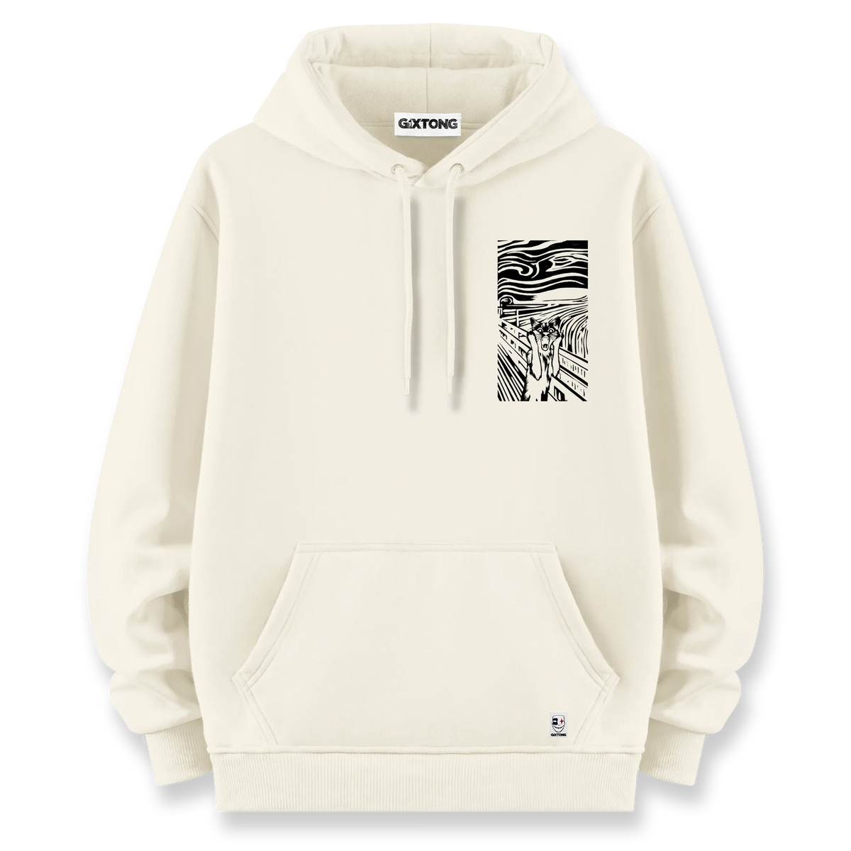 Scream - Oversize Bol Kalıp Hoodie
