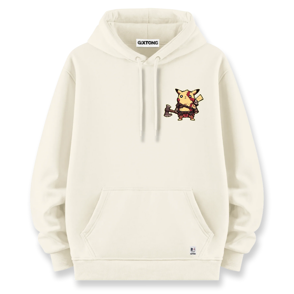Pika Of War - Oversize Bol Kalıp Hoodie