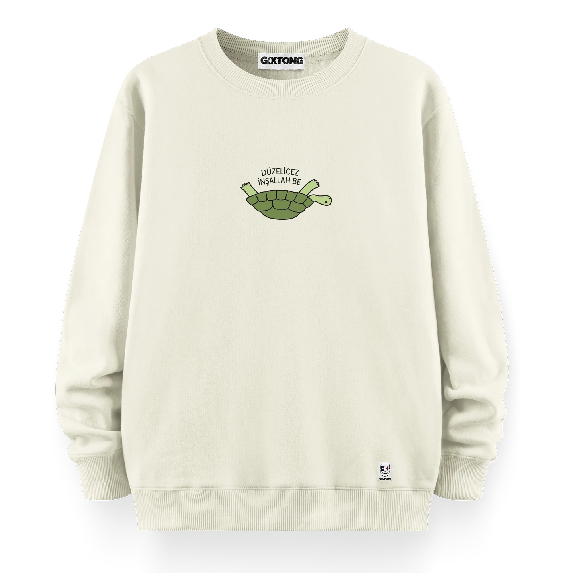 Düzelicez İnşallah - Oversize Bol Kalıp Sweatshirt