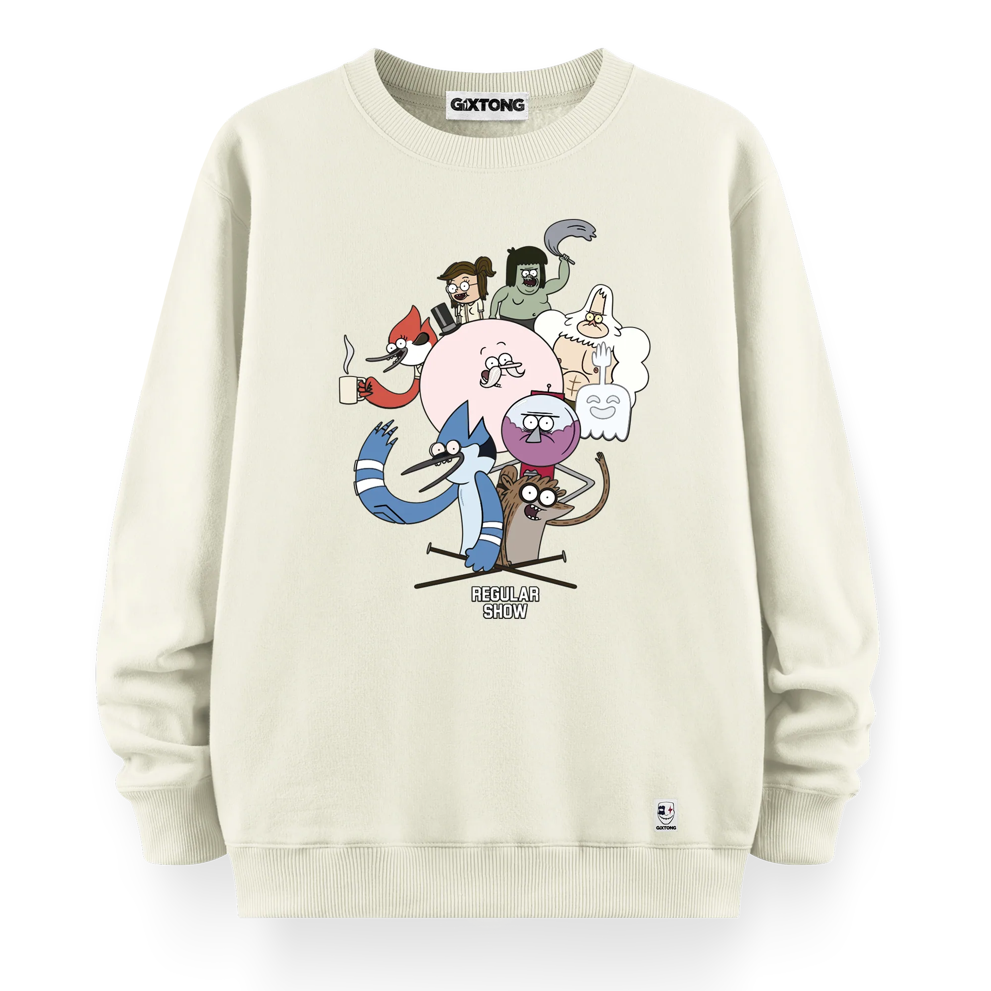 Regular Show - Oversize Bol Kalıp Sweatshirt