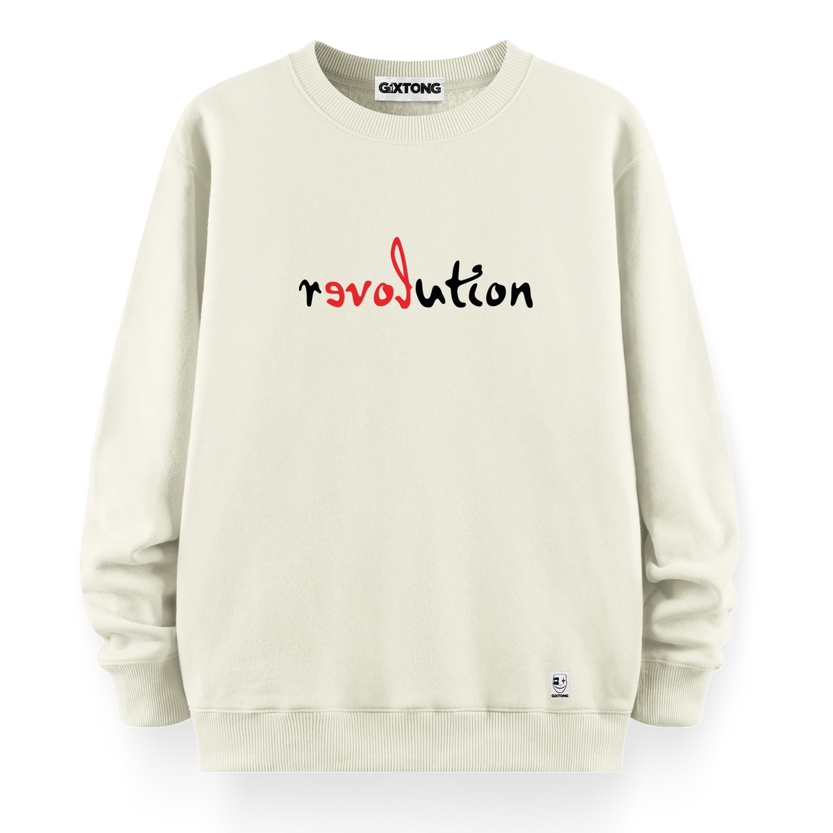 Revolution - Oversize Bol Kalıp Sweatshirt