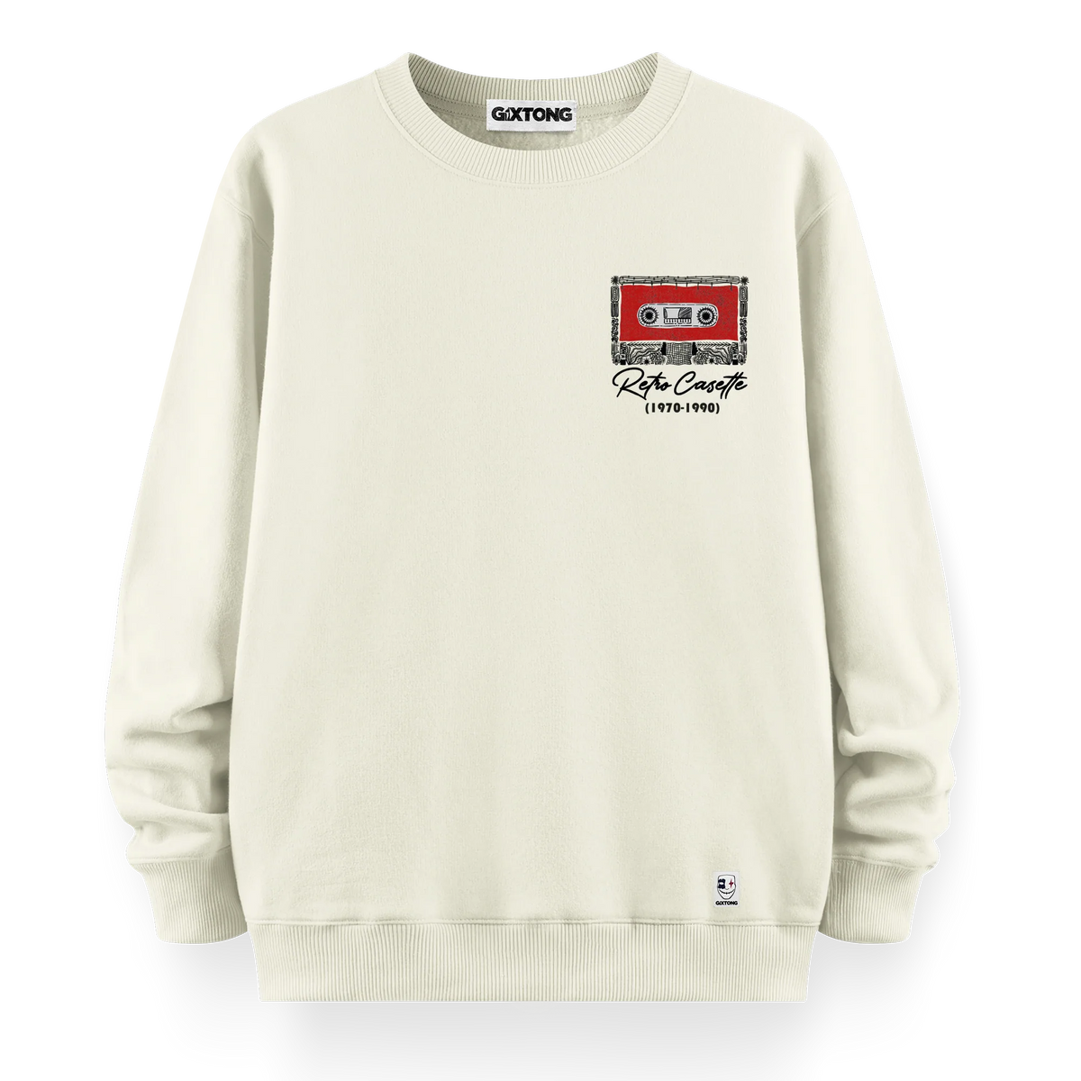 Casette - Oversize Bol Kalıp Sweatshirt