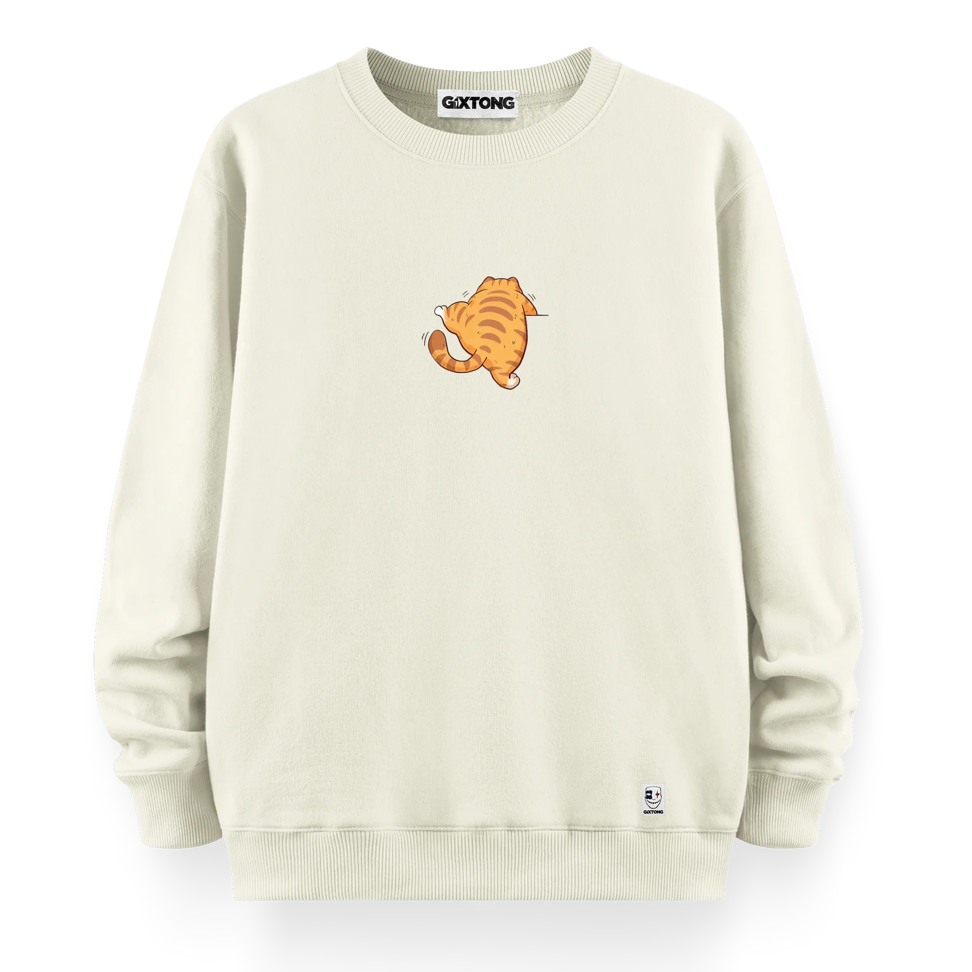 Fat Cat - Oversize Bol Kalıp Sweatshirt