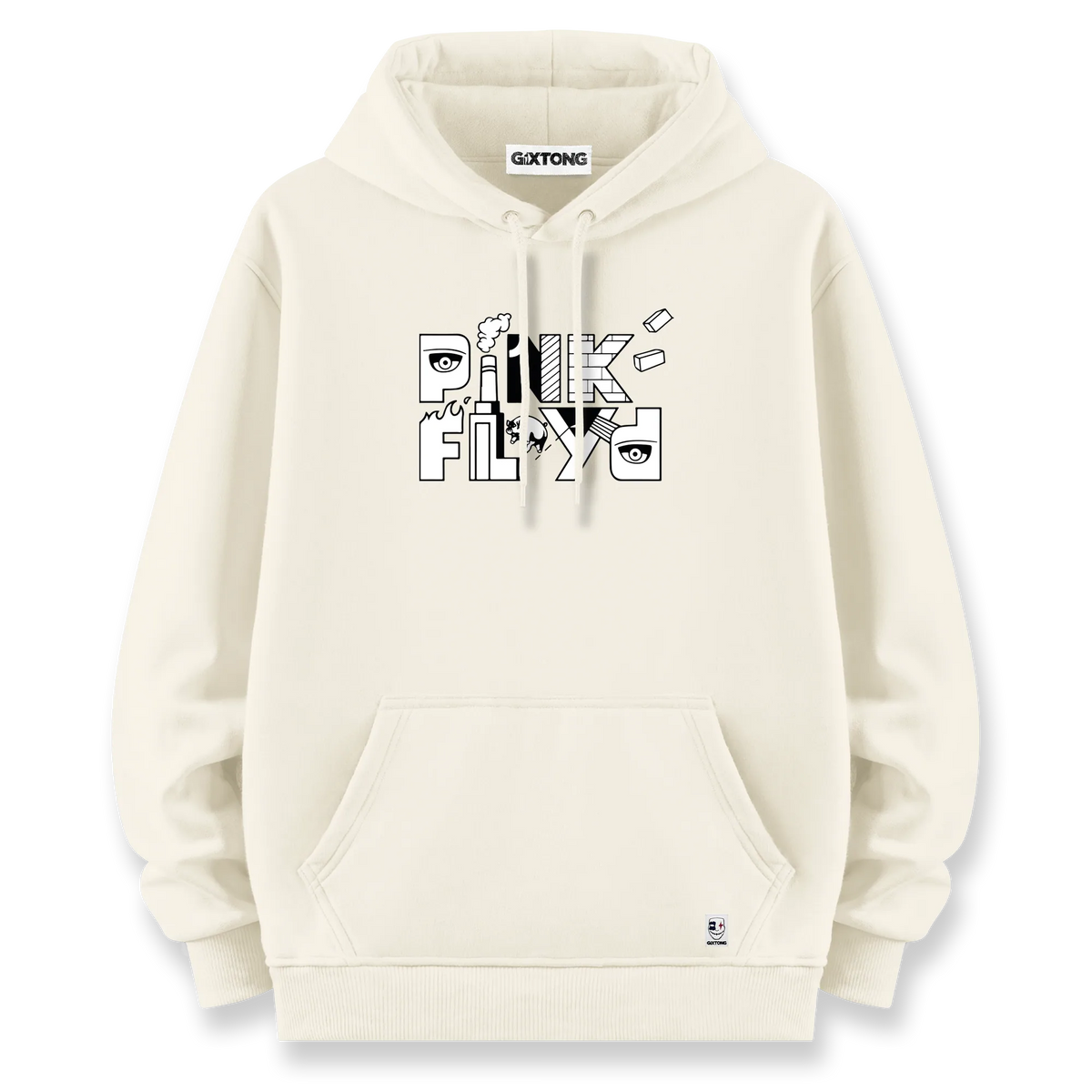 Pink Floyd - Oversize Bol Kalıp Hoodie