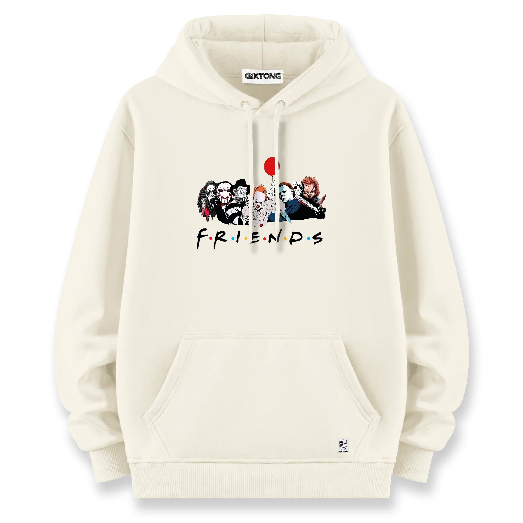 Dark Friends - Oversize Bol Kalıp Hoodie