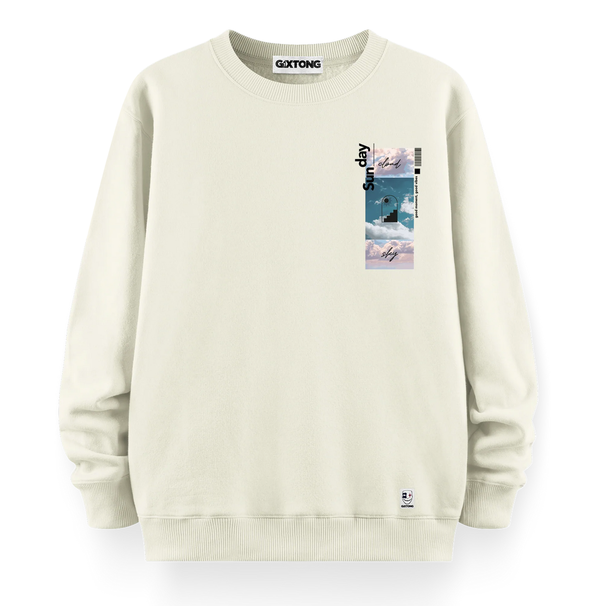 Sunday - Oversize Bol Kalıp Sweatshirt