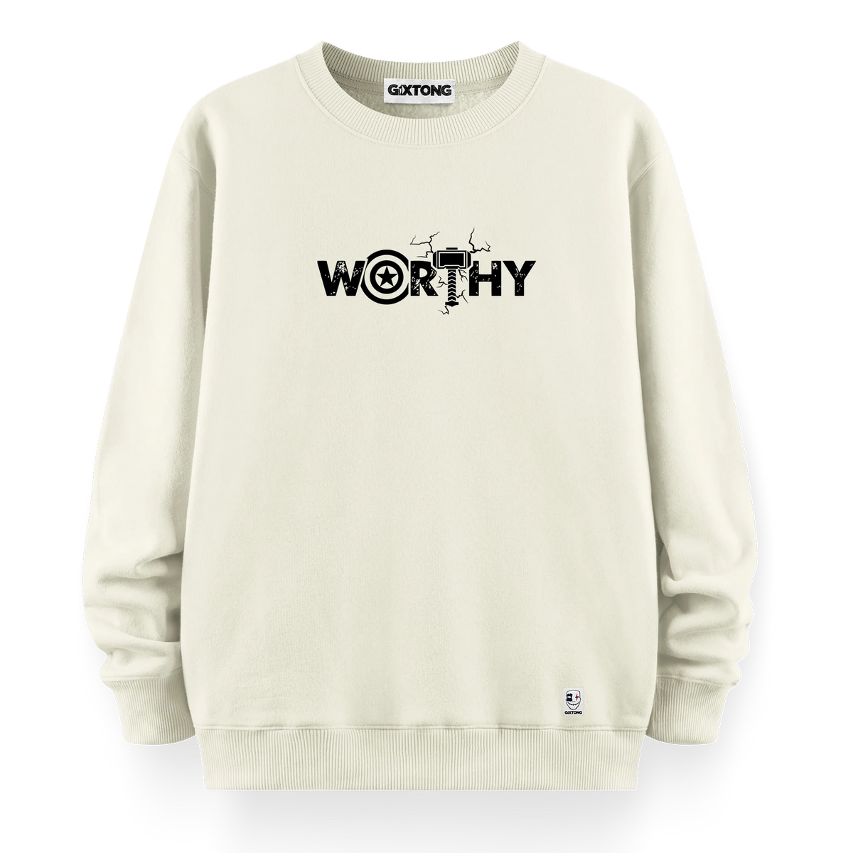 Worthy - Oversize Bol Kalıp Sweatshirt