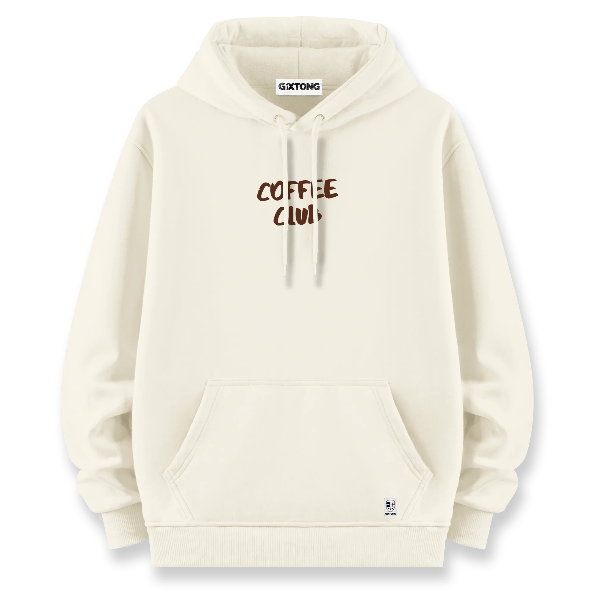 Coffee Club - Oversize Bol Kalıp Hoodie