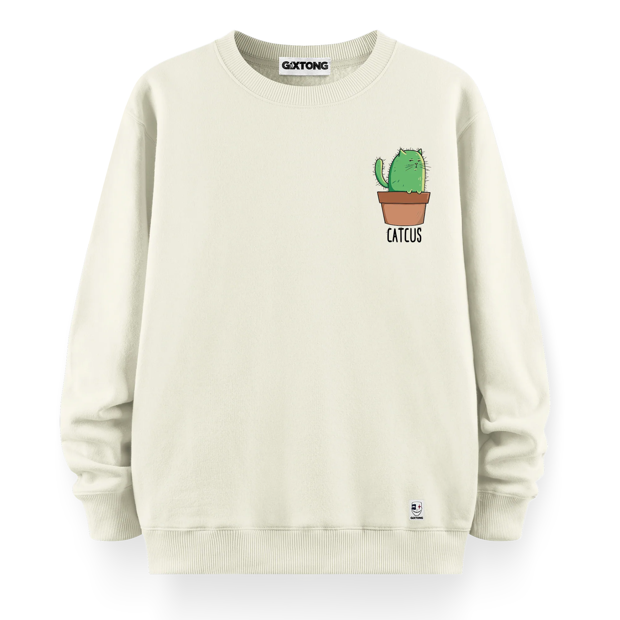 Catcus - Oversize Bol Kalıp Sweatshirt
