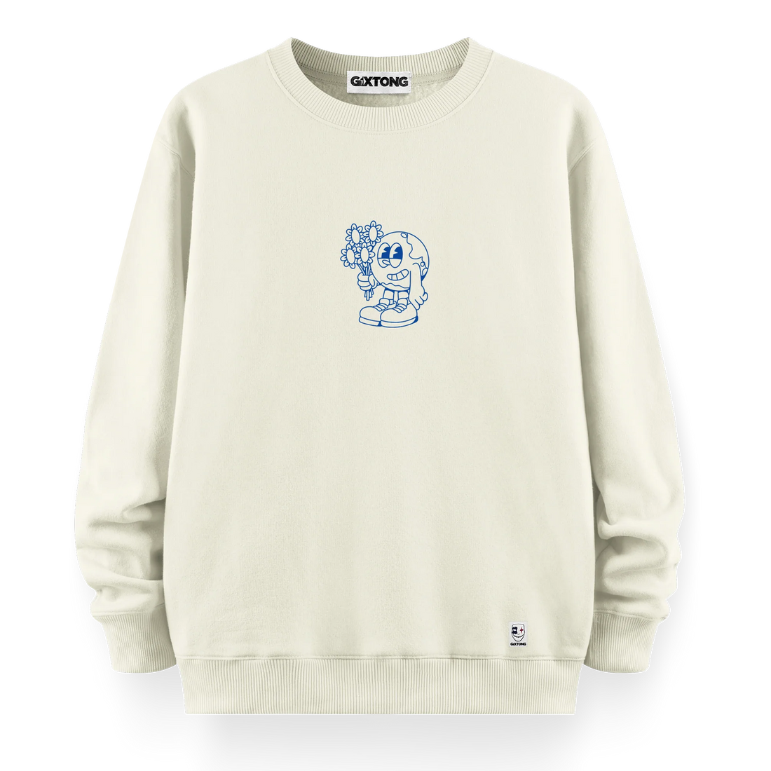Smile - Oversize Bol Kalıp Sweatshirt