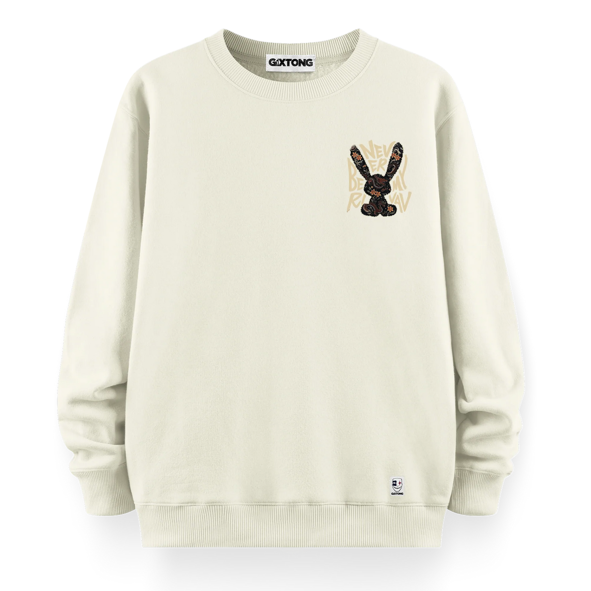 Rabbit - Oversize Bol Kalıp Sweatshirt