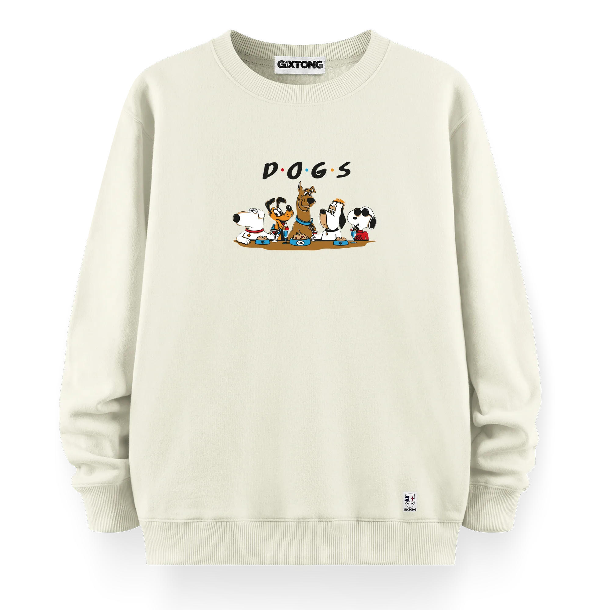 Dogs - Oversize Bol Kalıp Sweatshirt