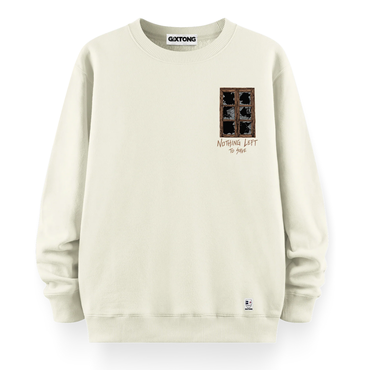 Broken - Oversize Bol Kalıp Sweatshirt