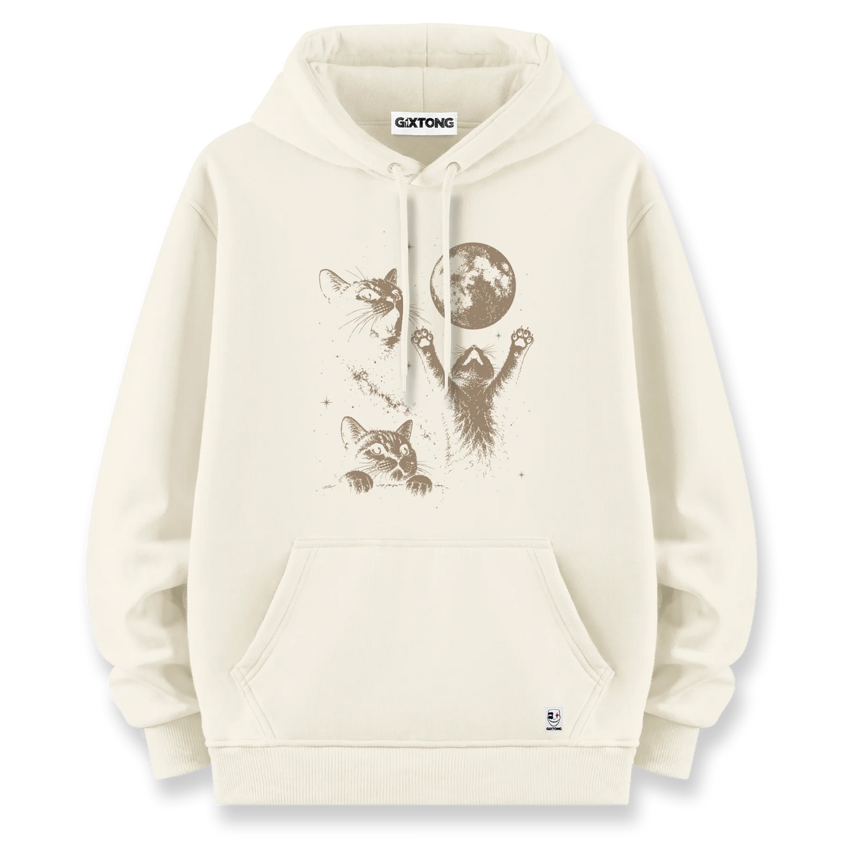 Catlight - Oversize Bol Kalıp Hoodie