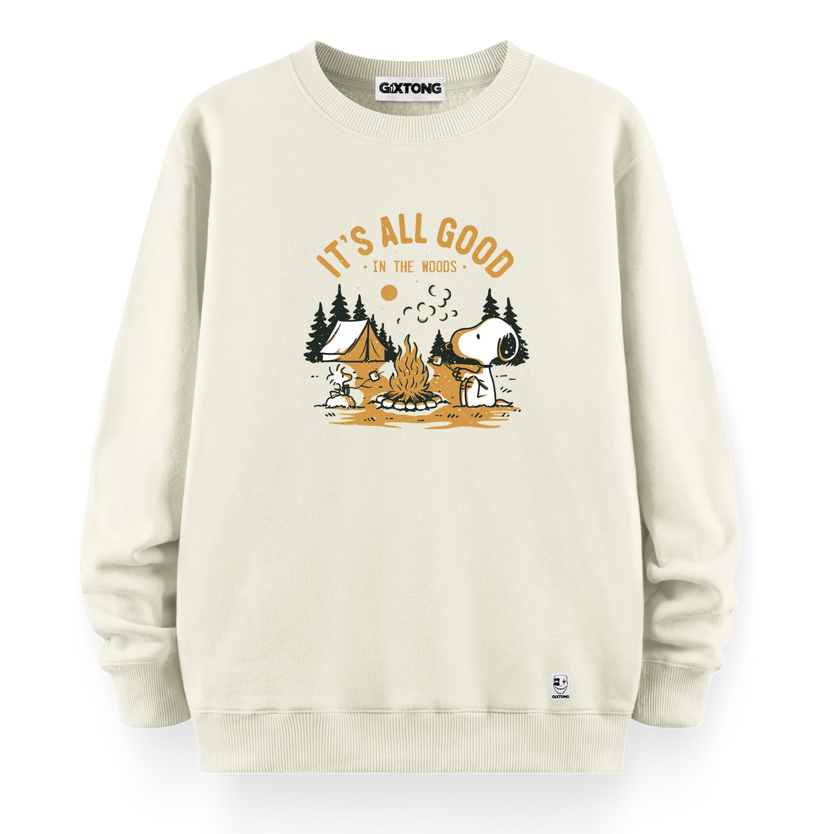 Camp Snoopy - Oversize Bol Kalıp Sweatshirt