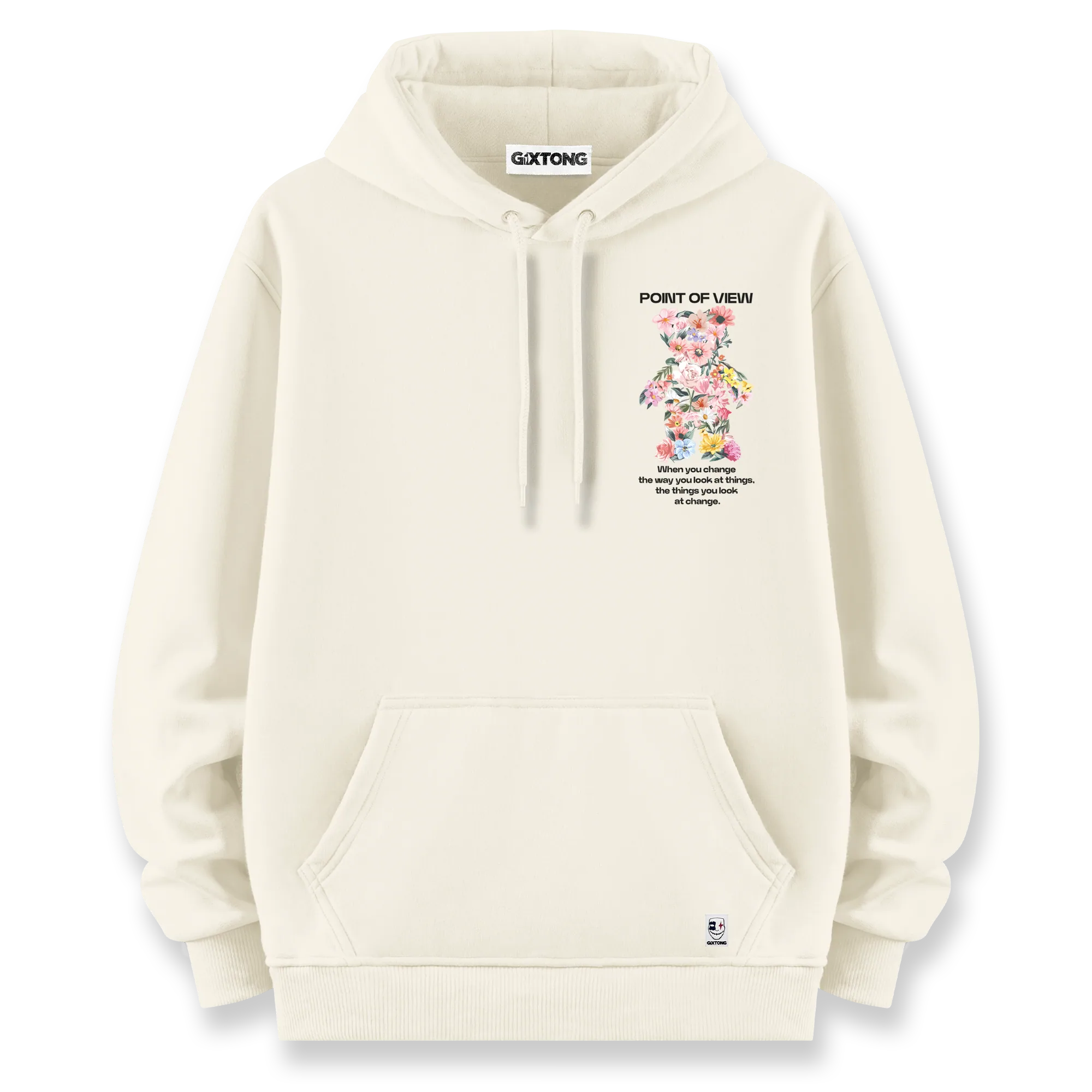 Point Of View - Oversize Bol Kalıp Hoodie