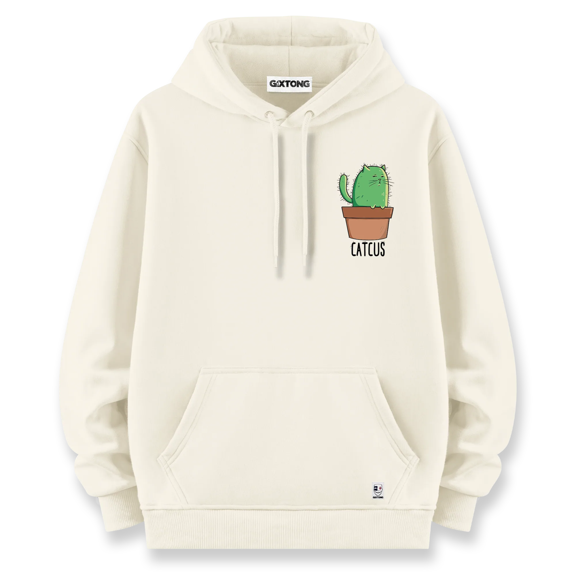 Catcus - Oversize Bol Kalıp Hoodie