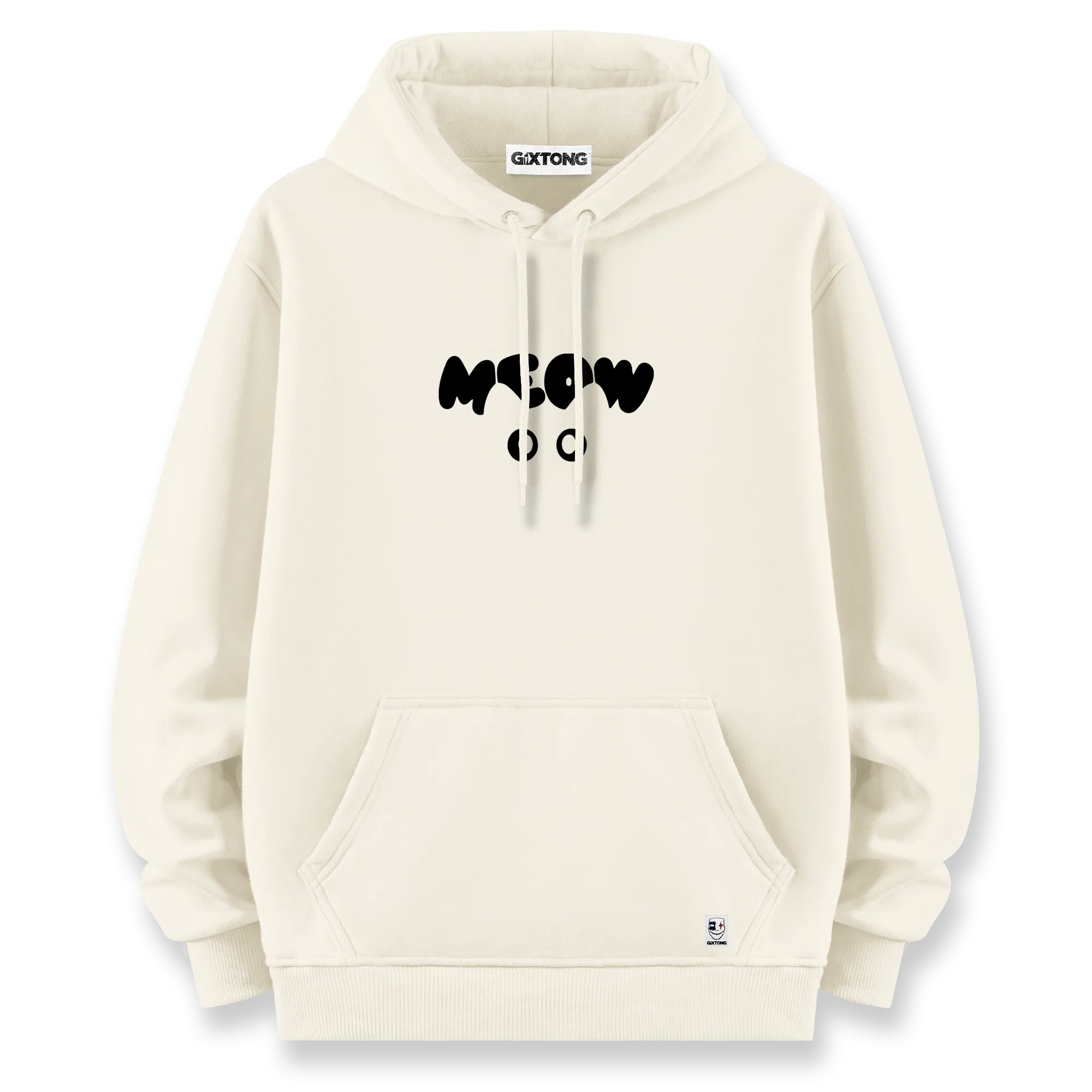 Meow - Oversize Bol Kalıp Hoodie