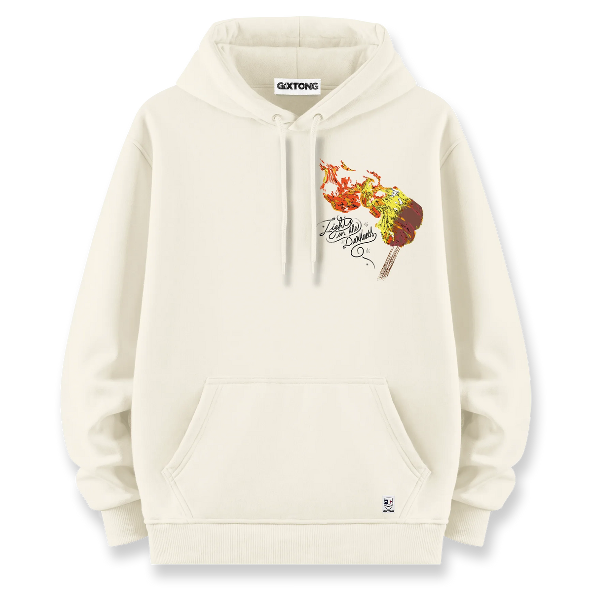 Karanlıktaki Işık - Oversize Bol Kalıp Hoodie