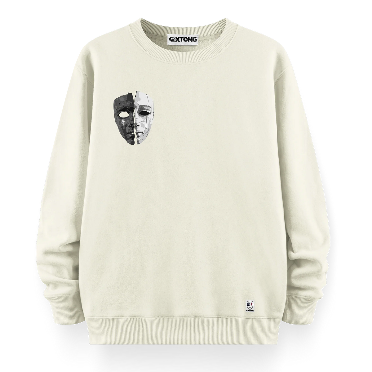 Mask - Oversize Bol Kalıp Sweatshirt