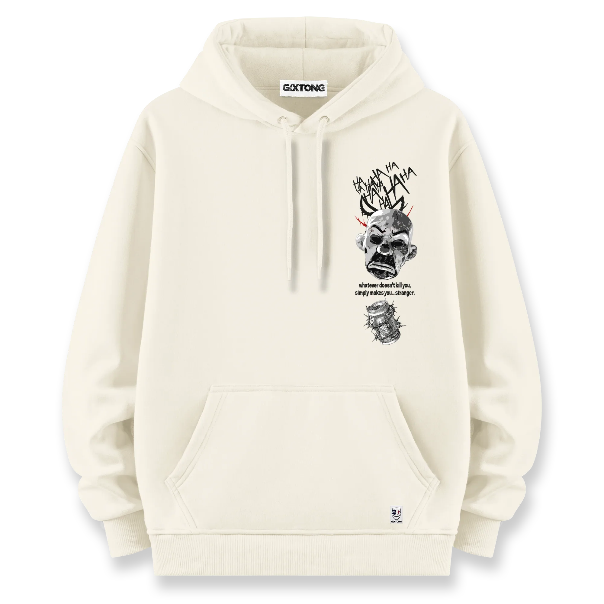 Dark Mask - Oversize Bol Kalıp Hoodie