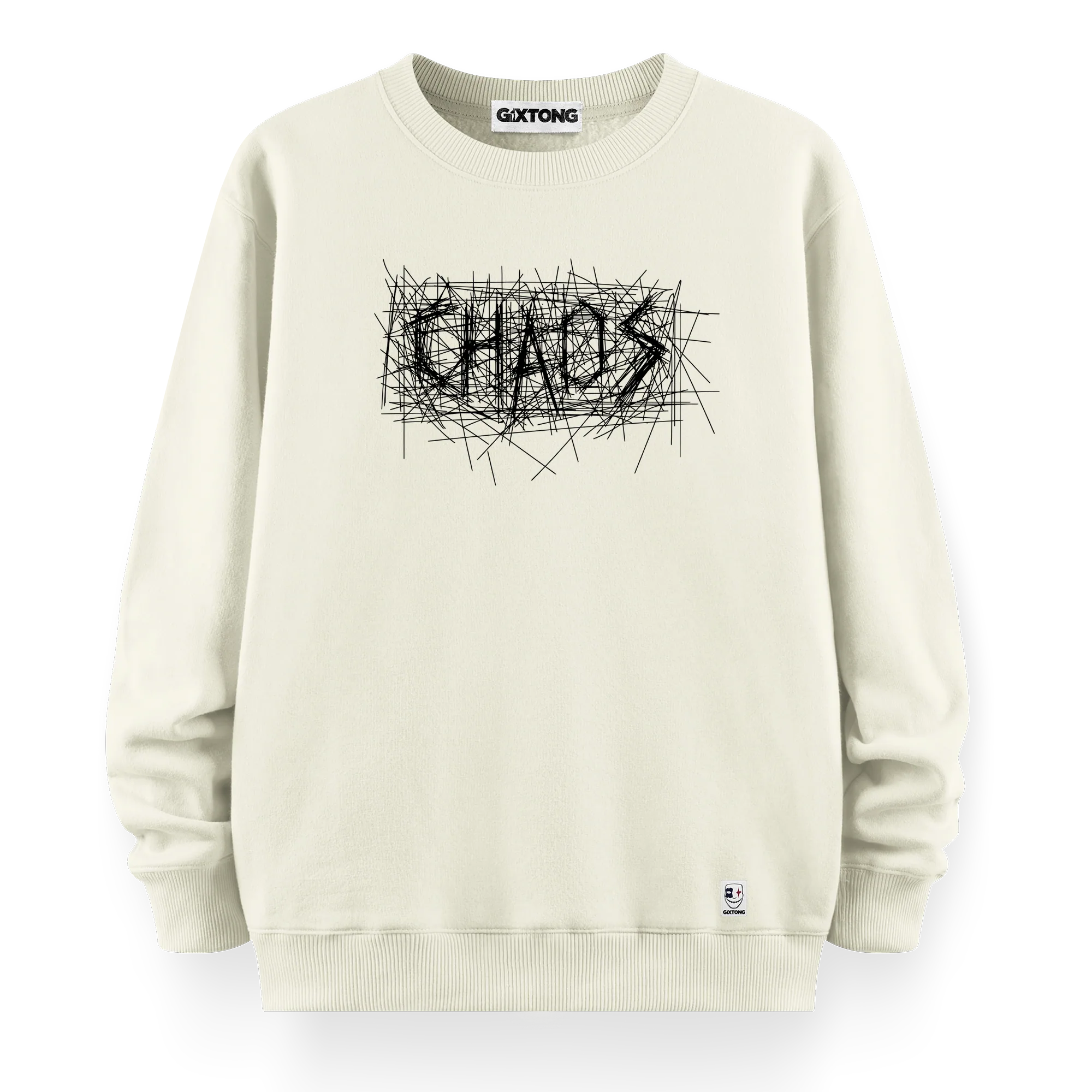 Chaos - Oversize Bol Kalıp Sweatshirt