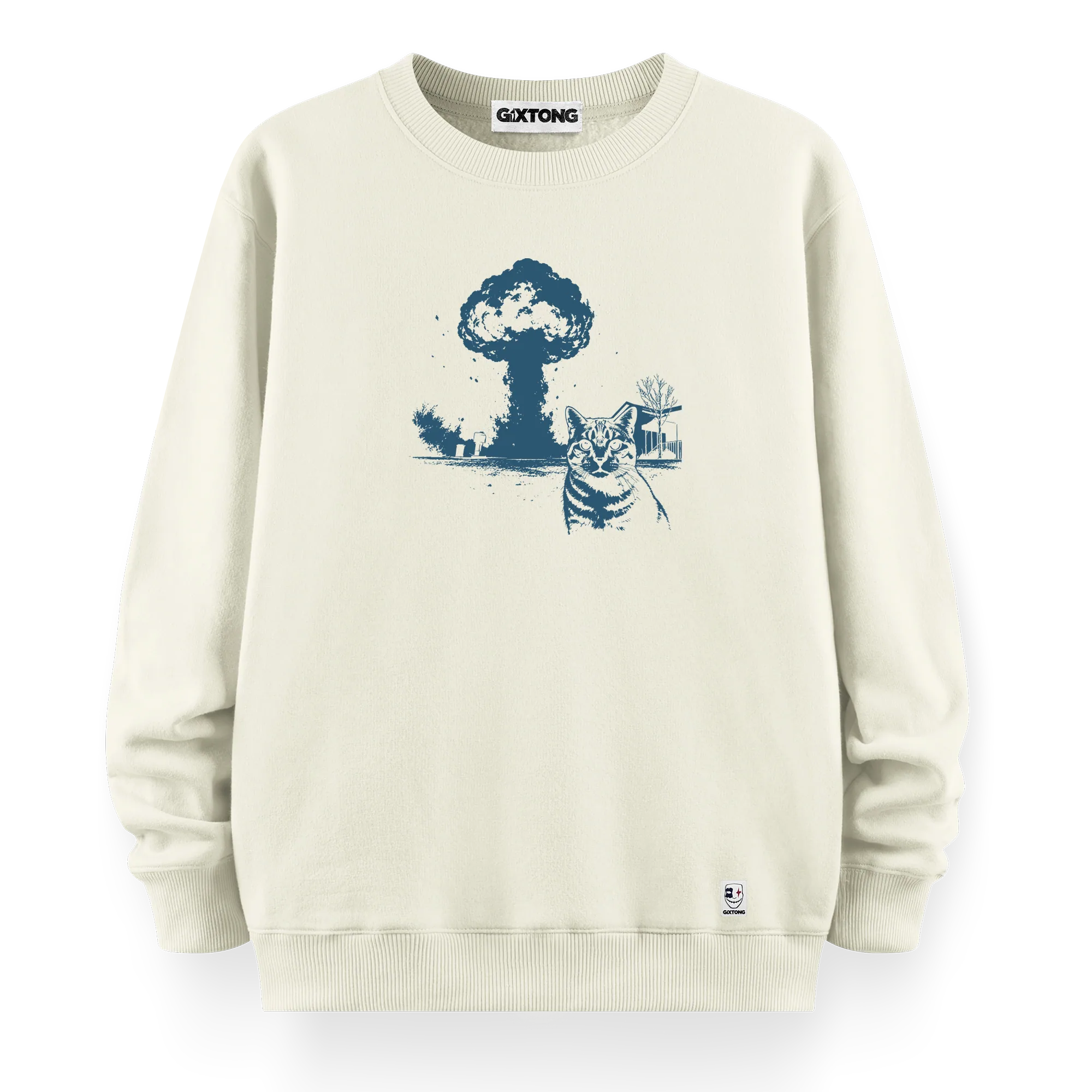 Cat Bomb - Oversize Bol Kalıp Sweatshirt