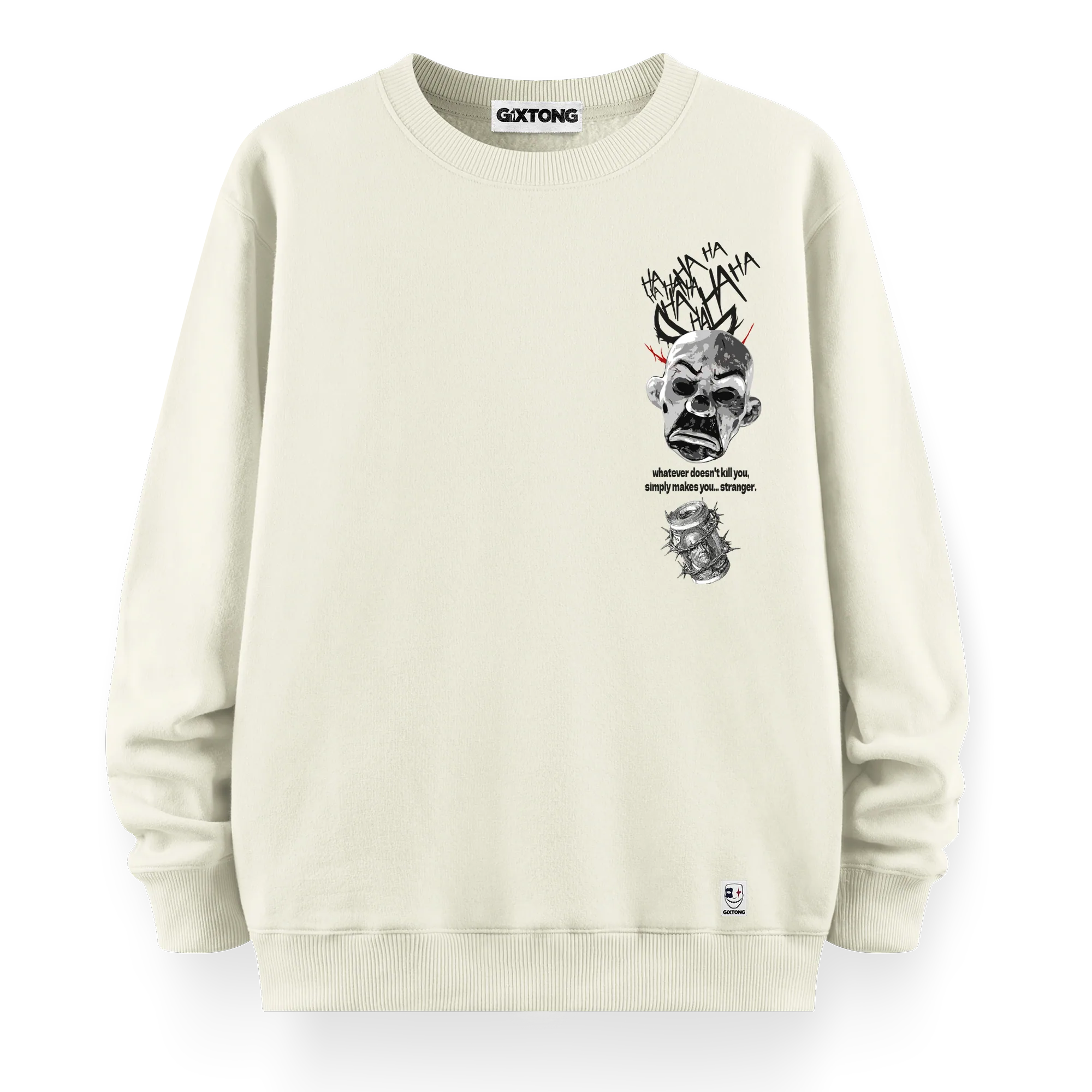 Dark Mask - Oversize Bol Kalıp Sweatshirt