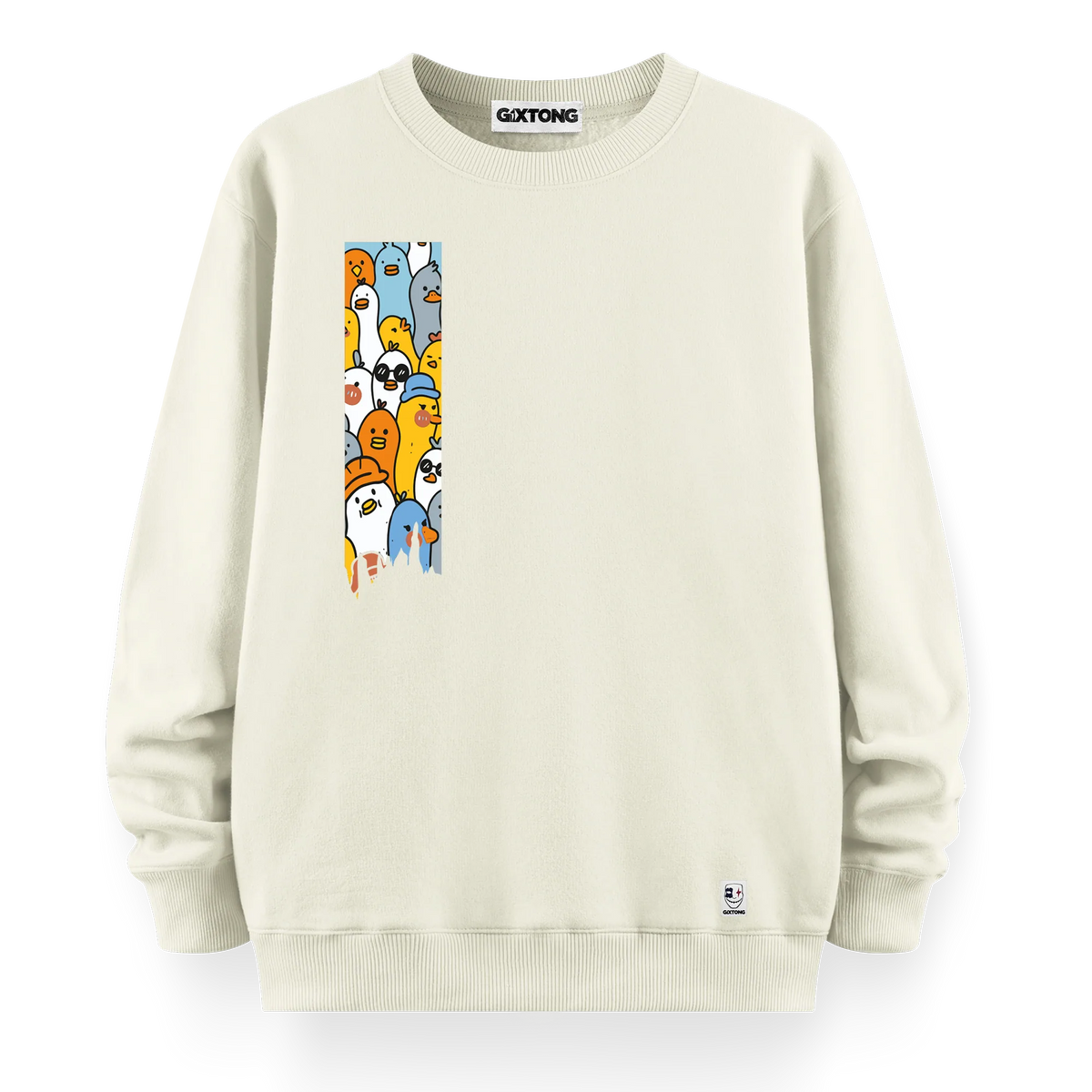 Quack - Oversize Bol Kalıp Sweatshirt