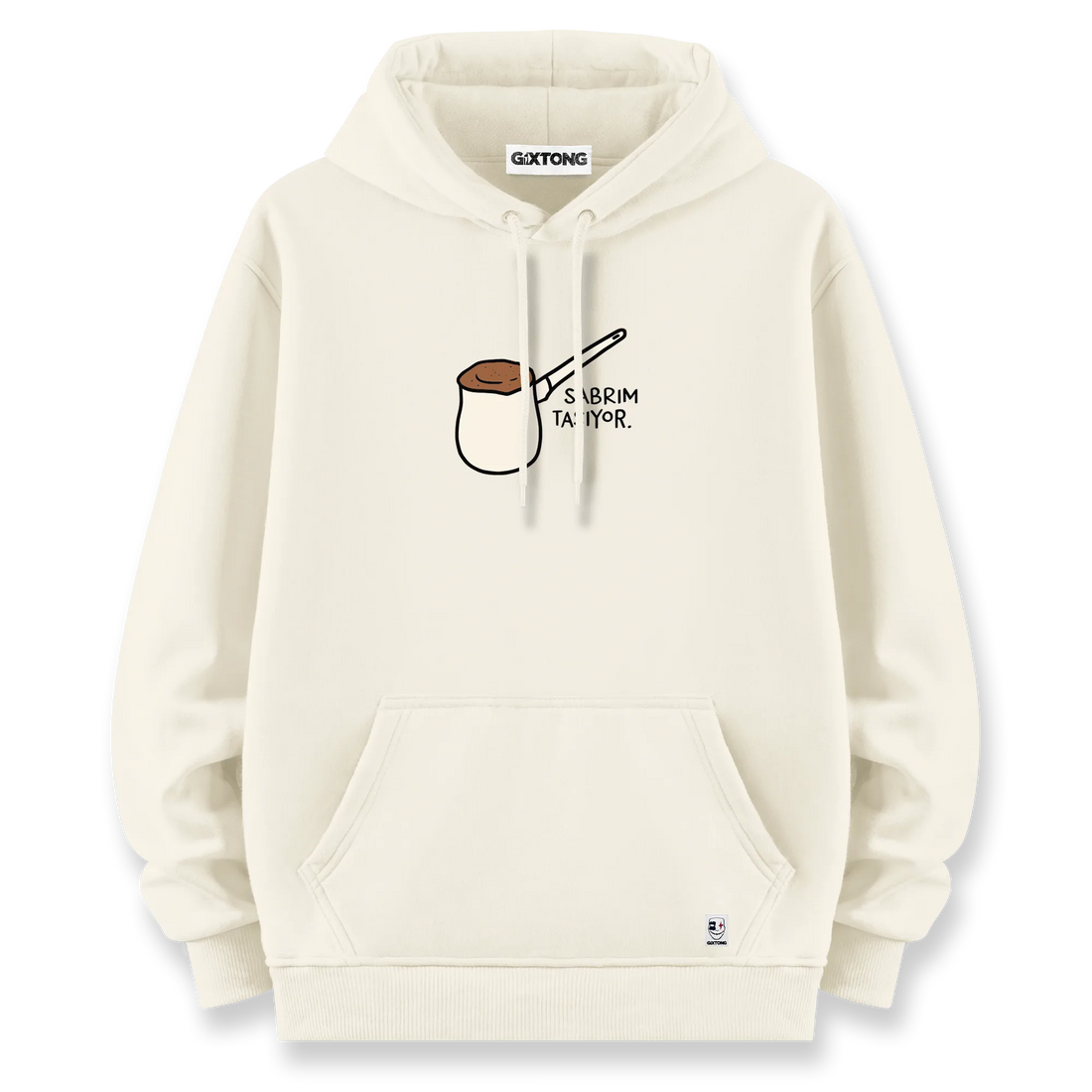 Sabrım Taşıyor - Oversize Bol Kalıp Hoodie