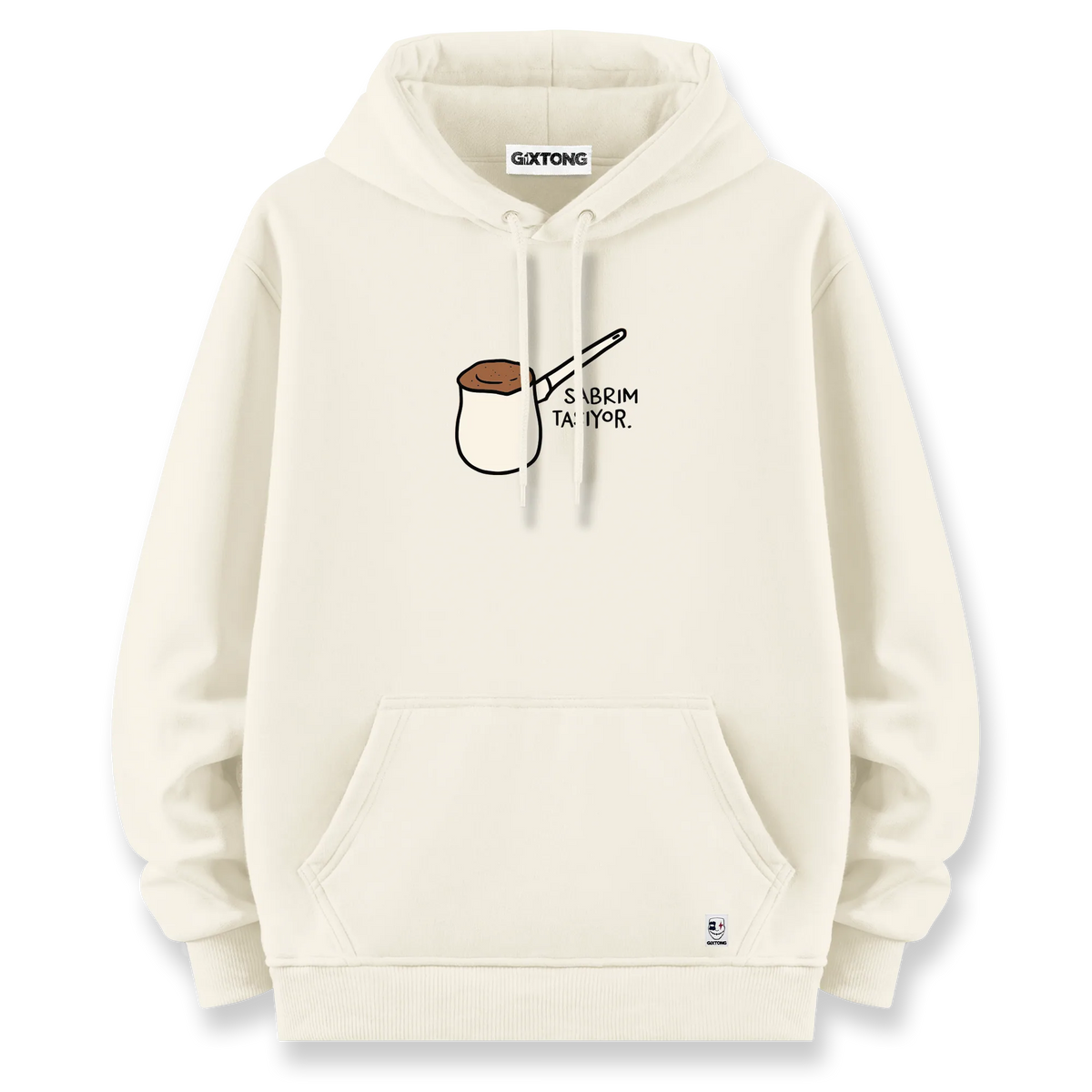 Sabrım Taşıyor - Oversize Bol Kalıp Hoodie