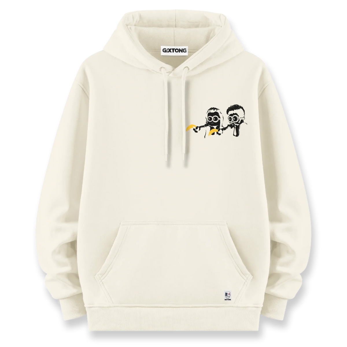 Fiction Minion - Oversize Bol Kalıp Hoodie