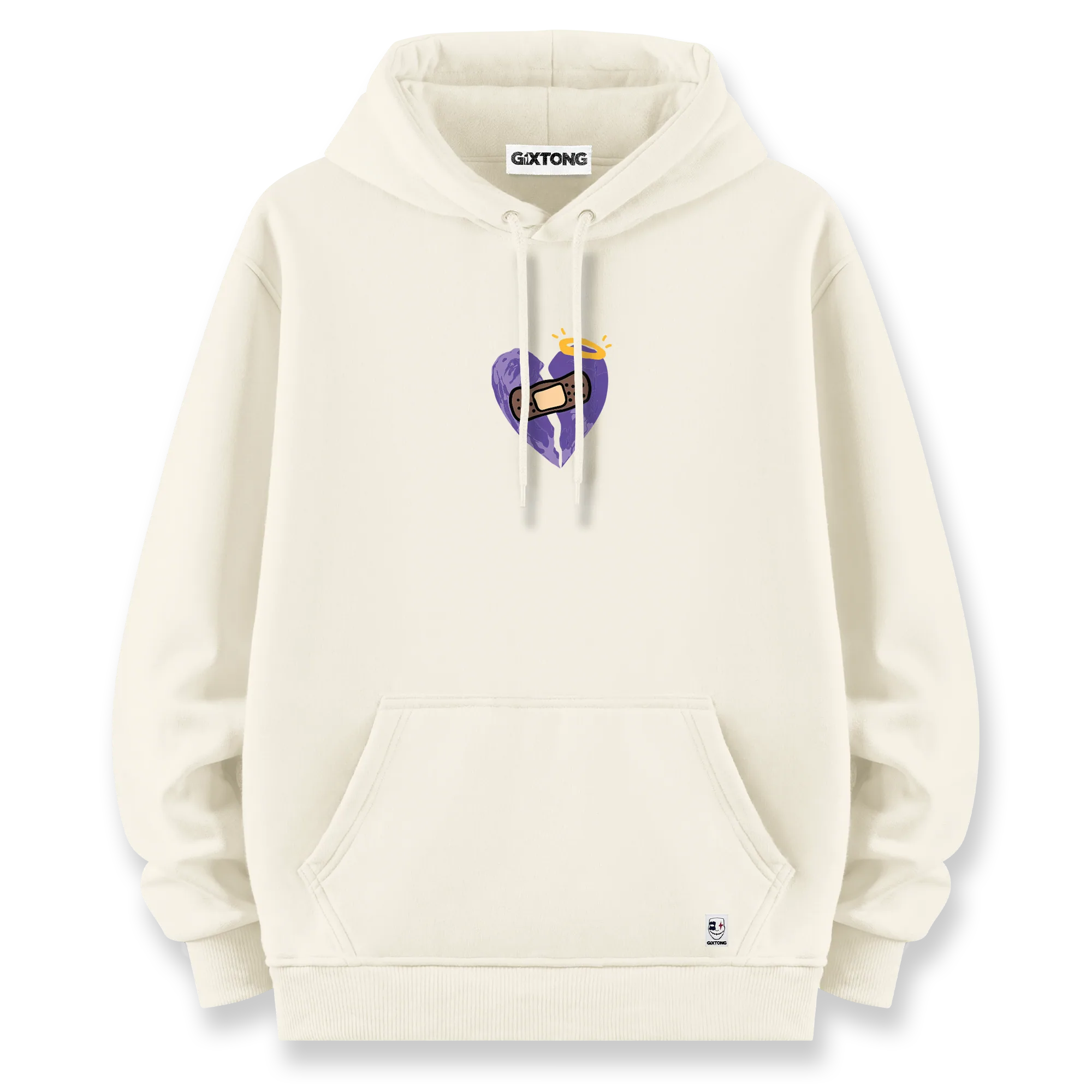 Love Tape - Oversize Bol Kalıp Hoodie