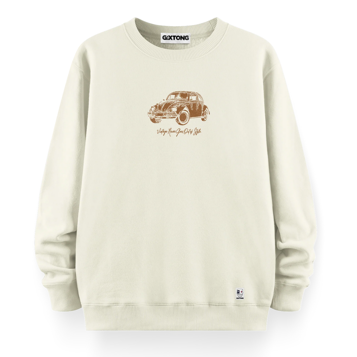 Woswos - Oversize Bol Kalıp Sweatshirt