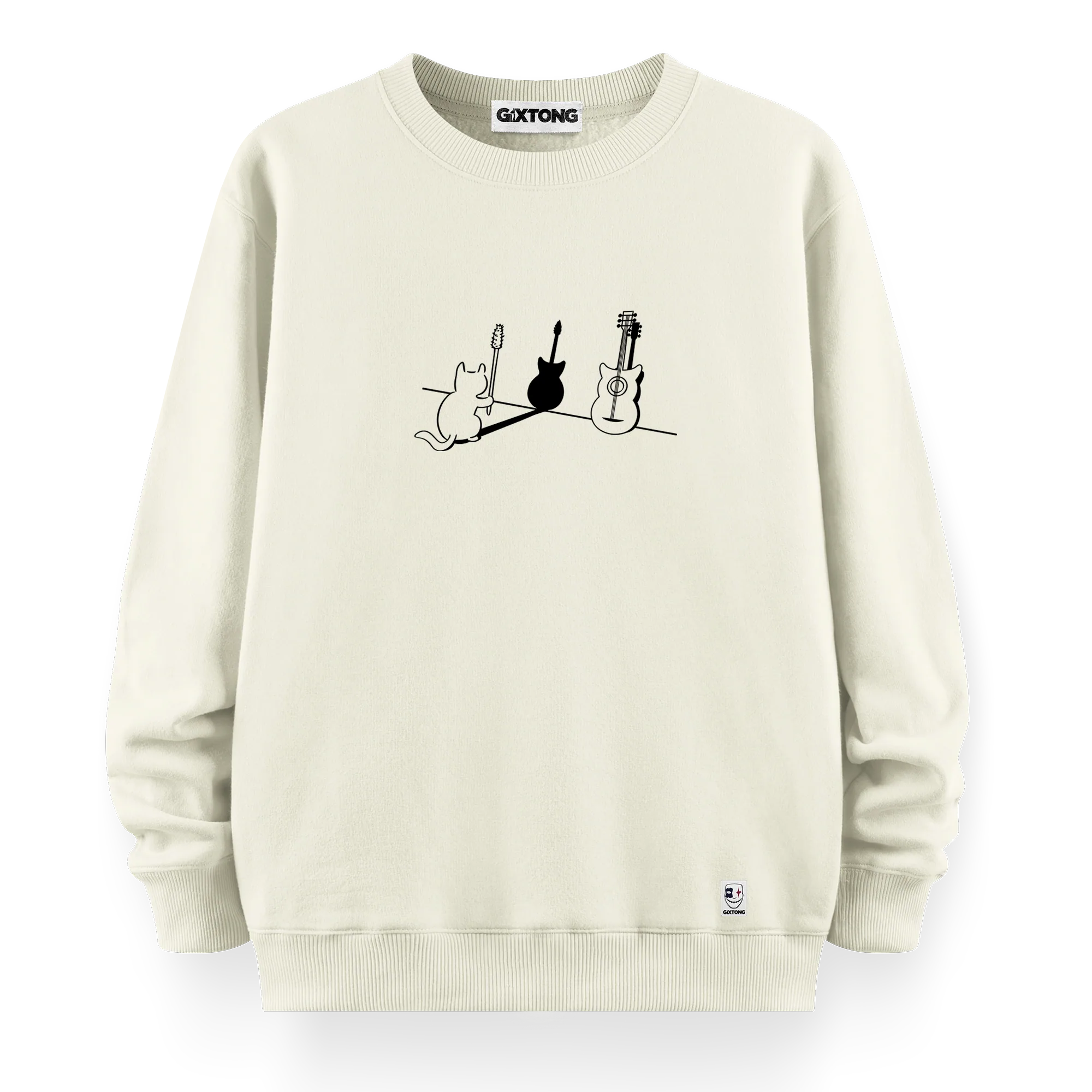 Guitar - Oversize Bol Kalıp Sweatshirt